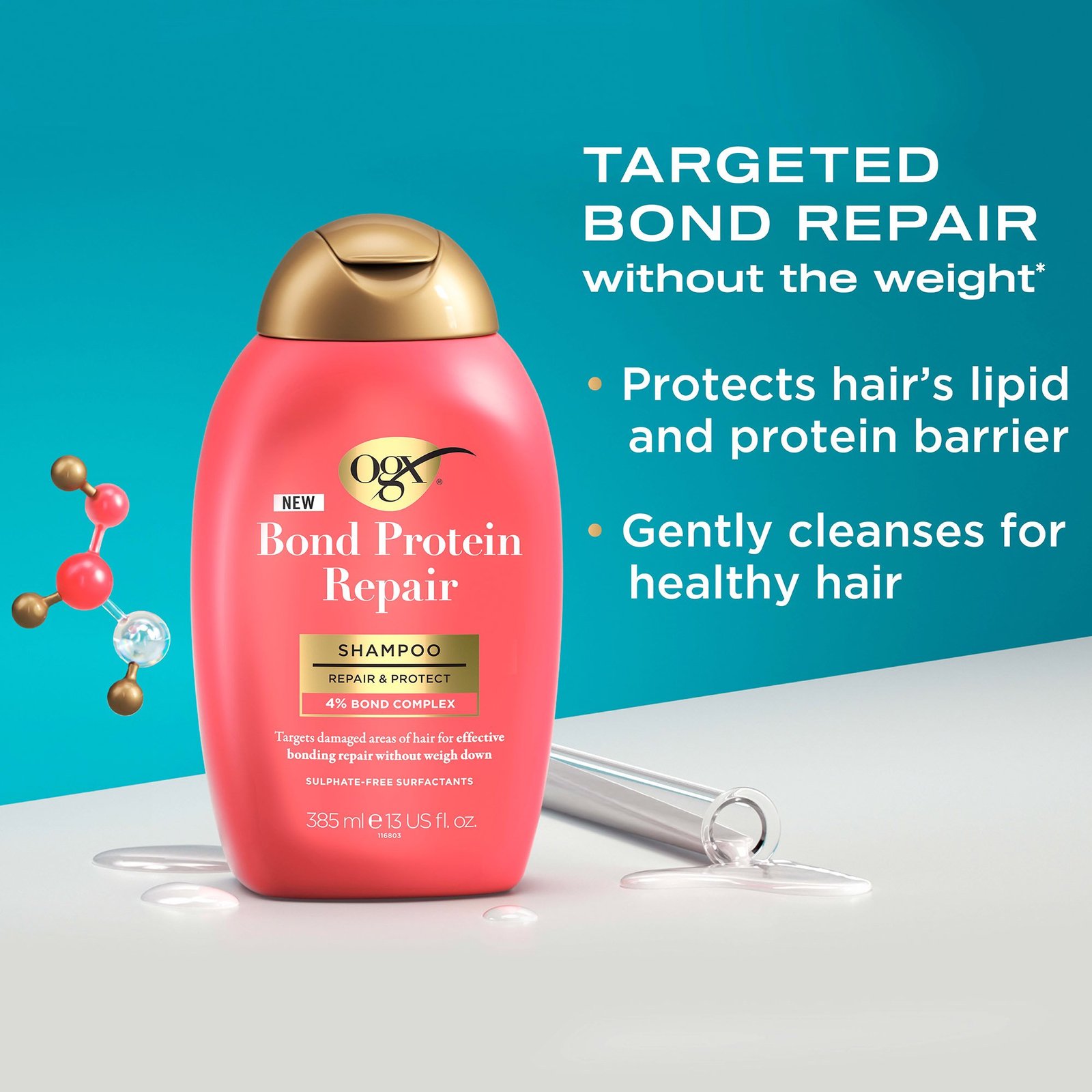 OGX Bond Protein Repair شامبو 385ml