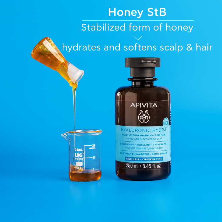 APIVITA Hyaluronic Hydra شامبو مرطب للشعر الخفيف 250ml