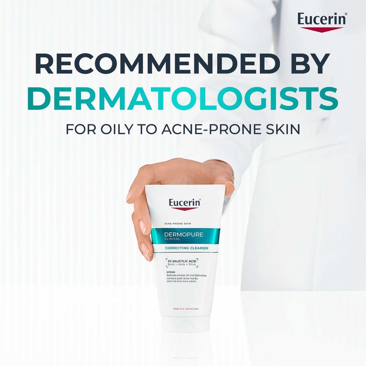 Eucerin DermoPure Clinical Korygujący Żel Oczyszczający 150ml