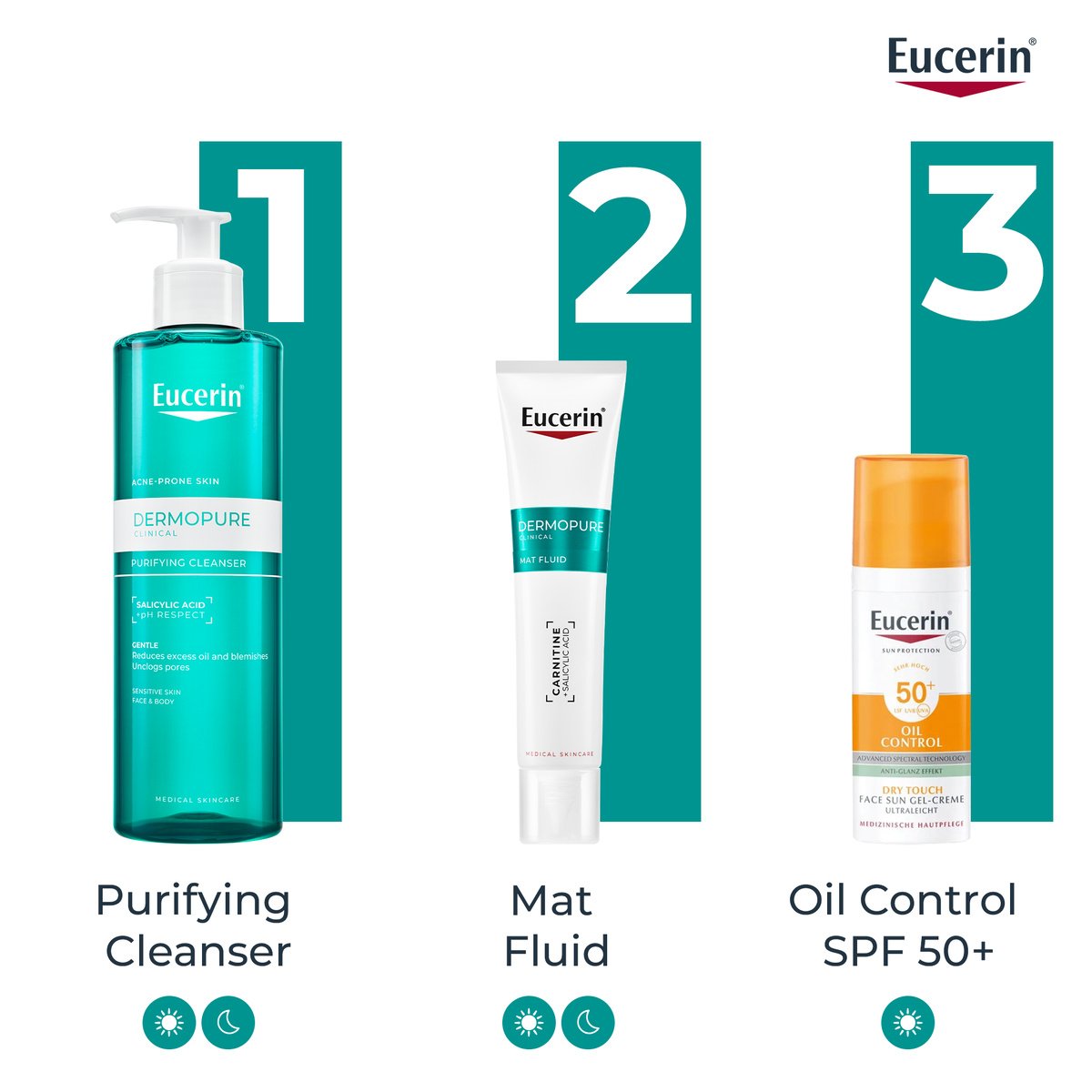 Eucerin DERMOPURE Clinical Mattifying Fluid 40ml (1.35floz)