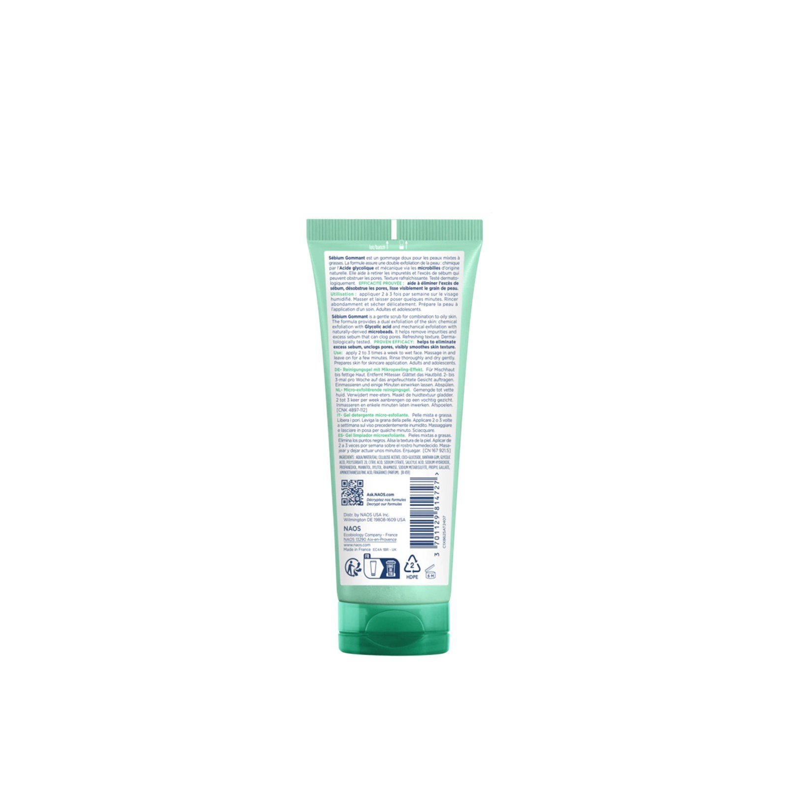 Bioderma Sébium Mikrokoorivat Puhastusgeeli 75ml