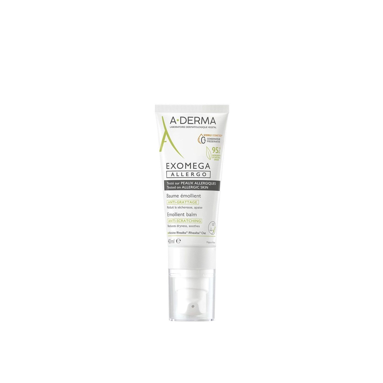 A-Derma Exomega Allergo Emollient Balm 40ml (1.35floz)