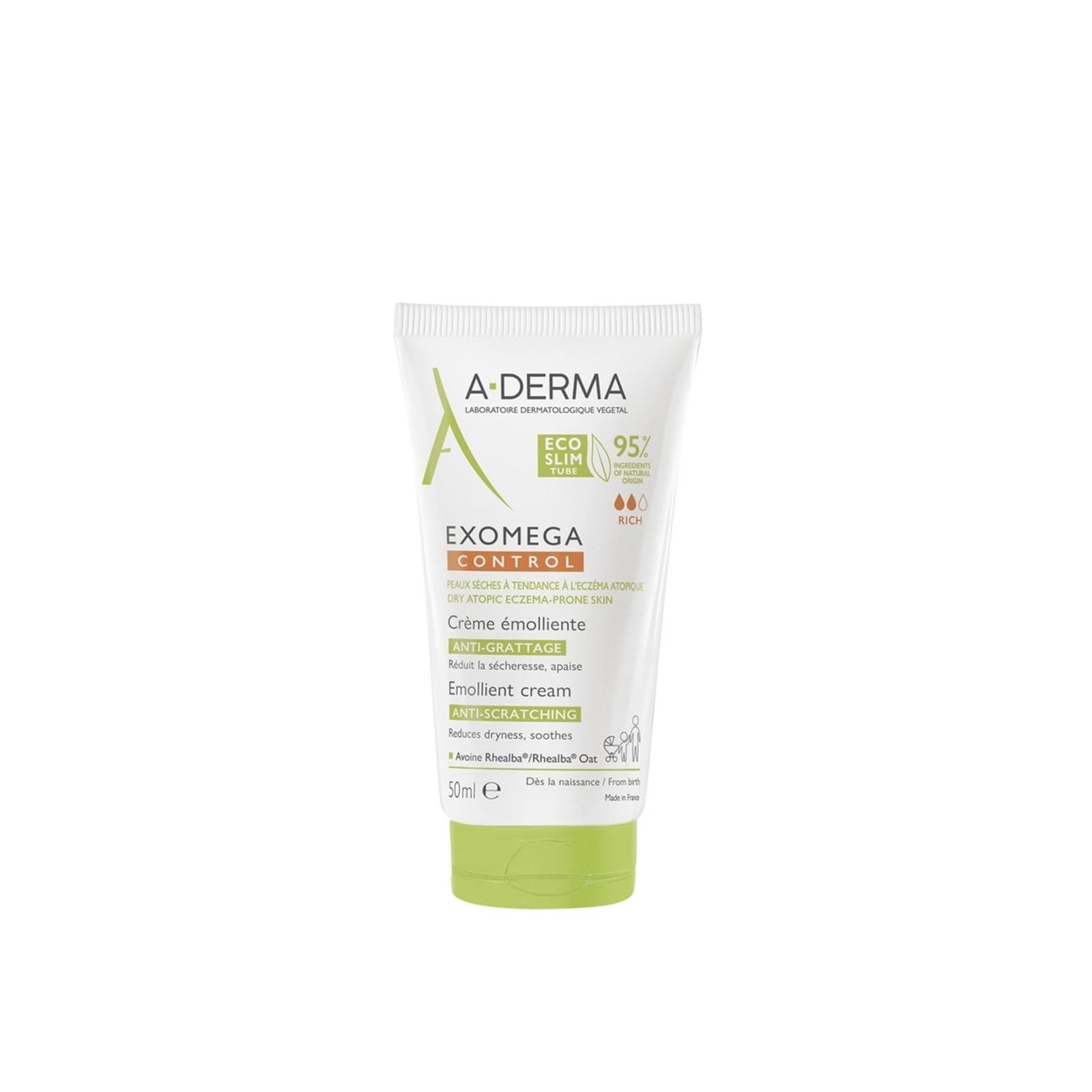 A-Derma Exomega Control Crema Emoliente 50ml