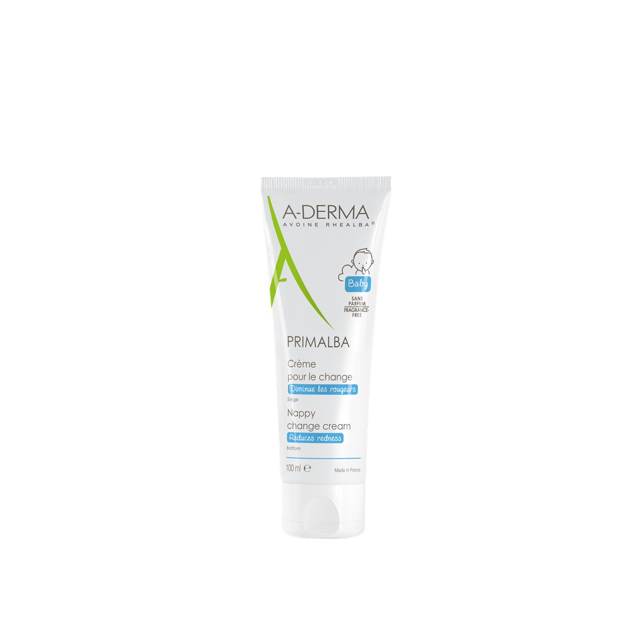 A-Derma Primalba Baby Creme para a Muda de Fralda 100ml