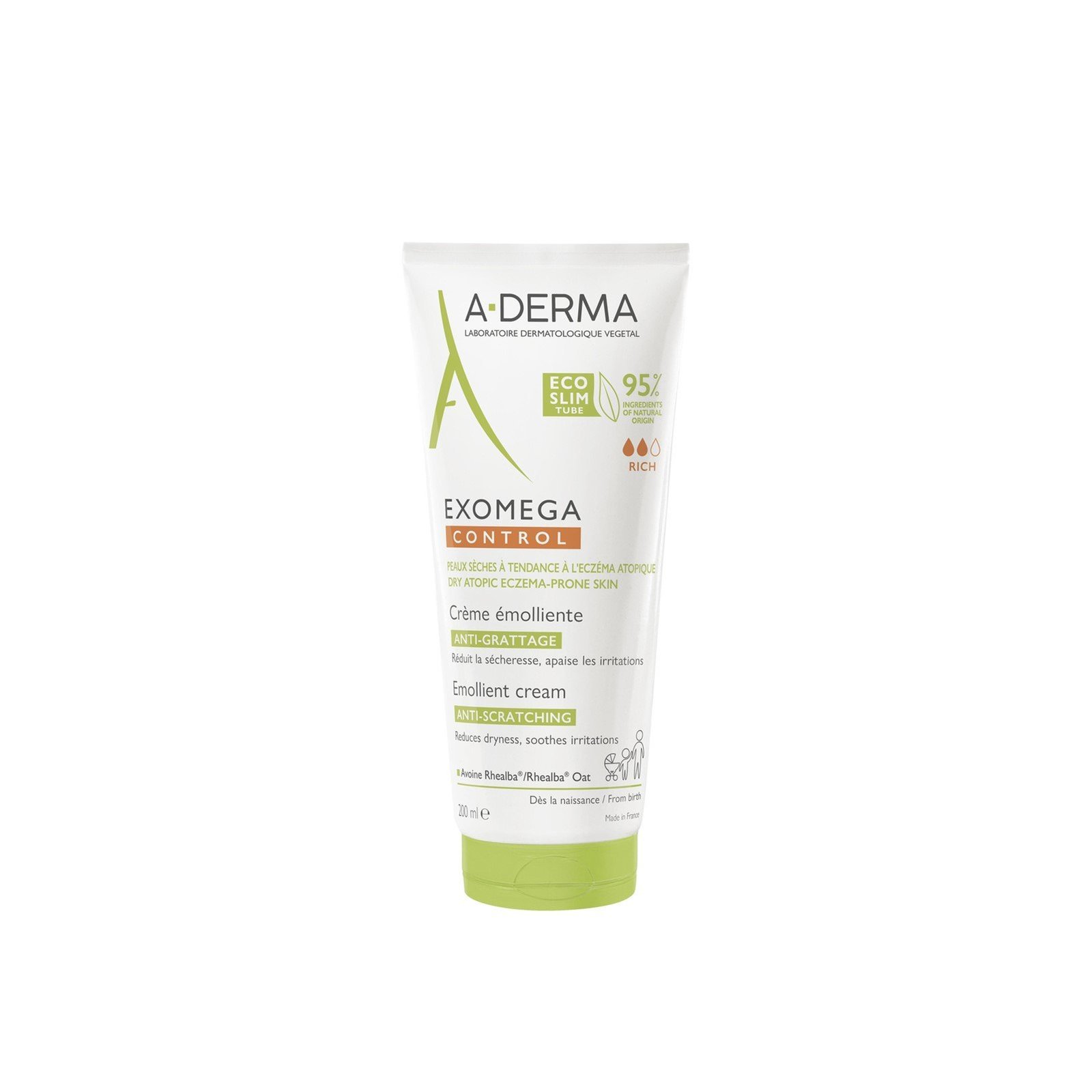 A-Derma Exomega Control Creme Emoliente 200ml