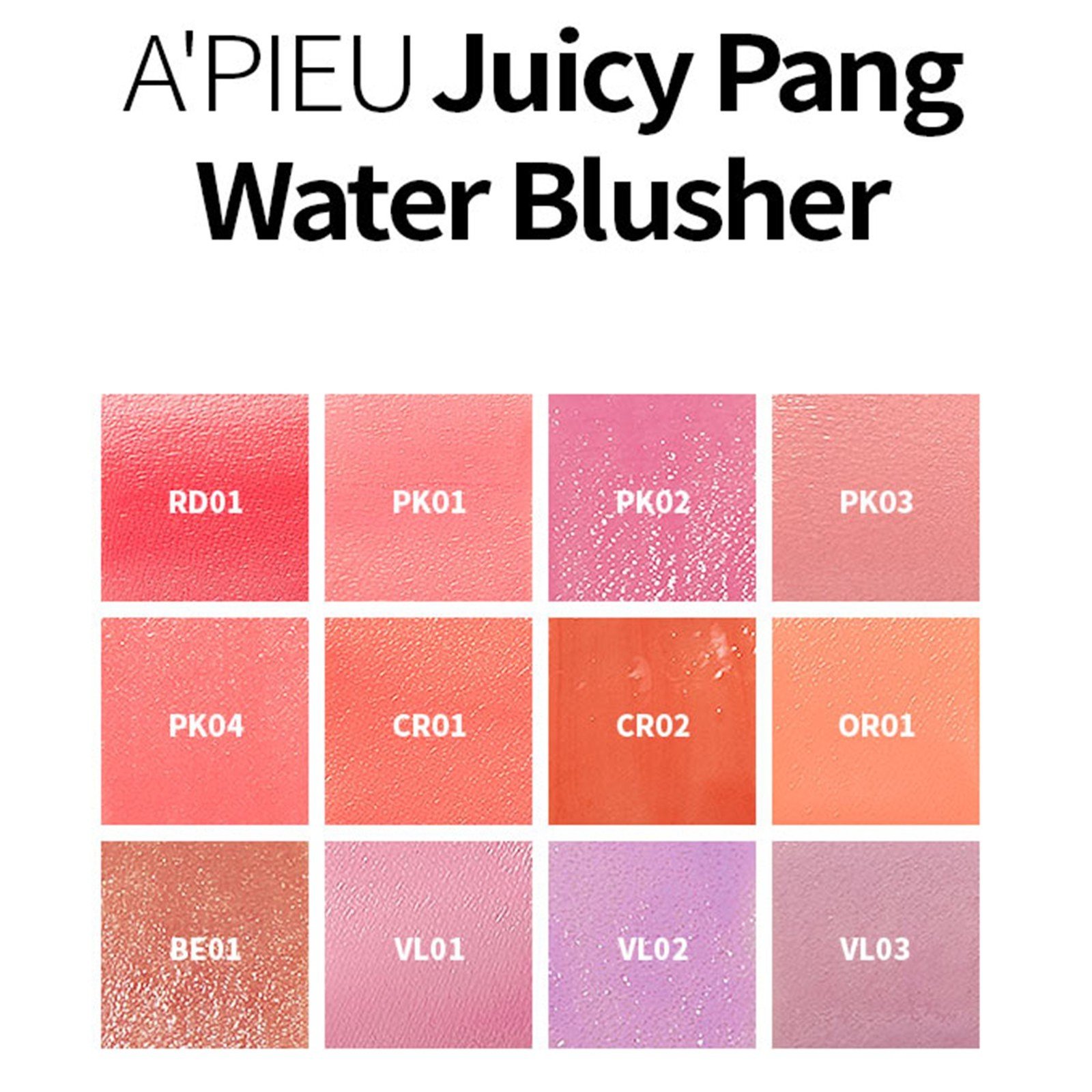 A'pieu Juicy-Pang Water Blusher PK04 9g