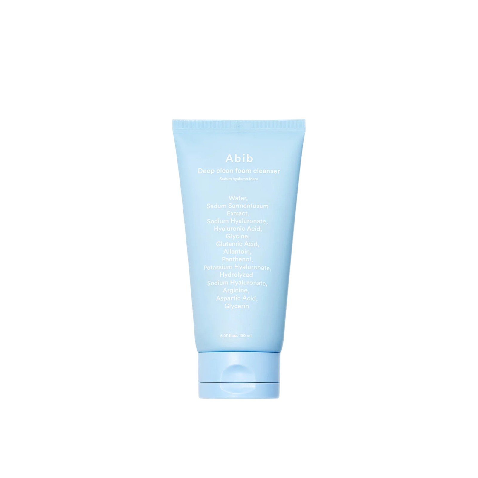 Abib غسول رغوي للتنظيف العميق رغوة السيدوم بحمض الهيالورونيك 150ml