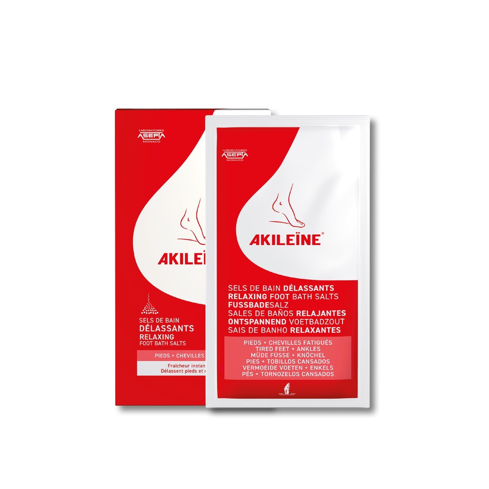 Akileine Sais Relaxantes para Banho de Pés 150g x2