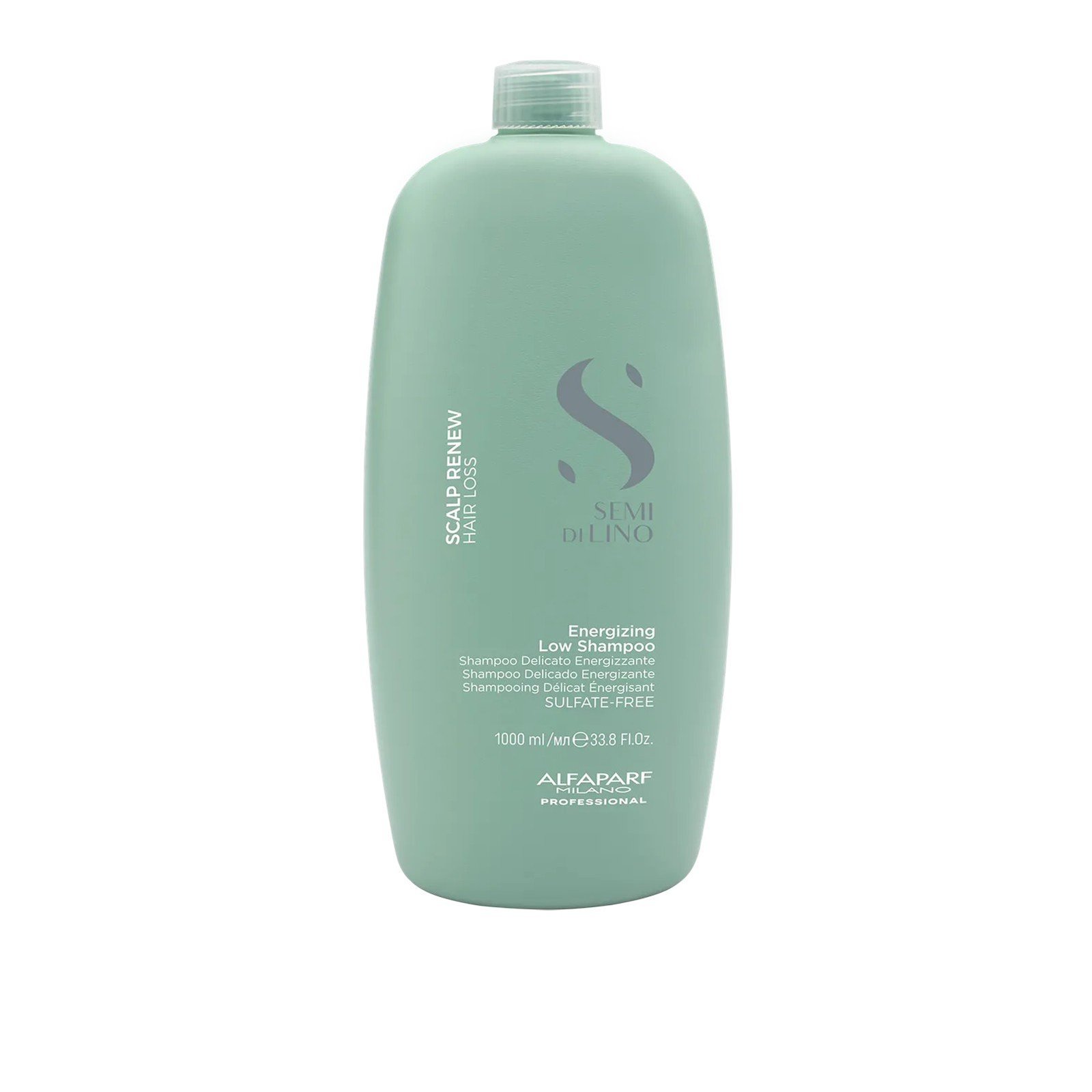 Alfaparf Milano Professional Semi Di Lino Scalp Renew Energizing Low Shampoo 1L (33.8floz)