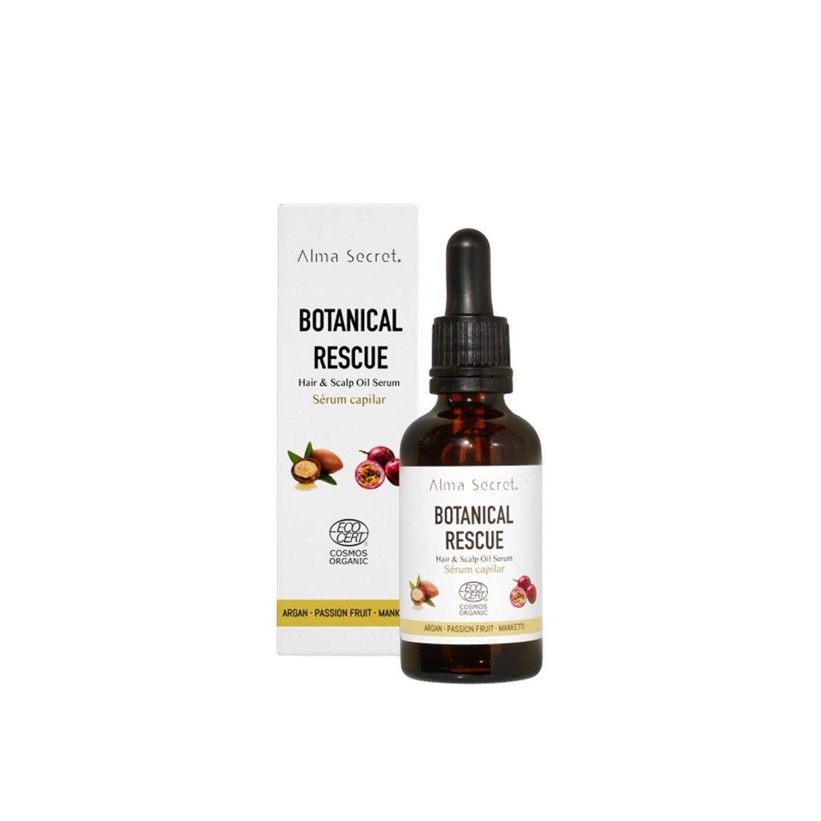 Alma Secret سيروم زيت الإنقاذ النباتي للشعر وفروة الرأس 50ml