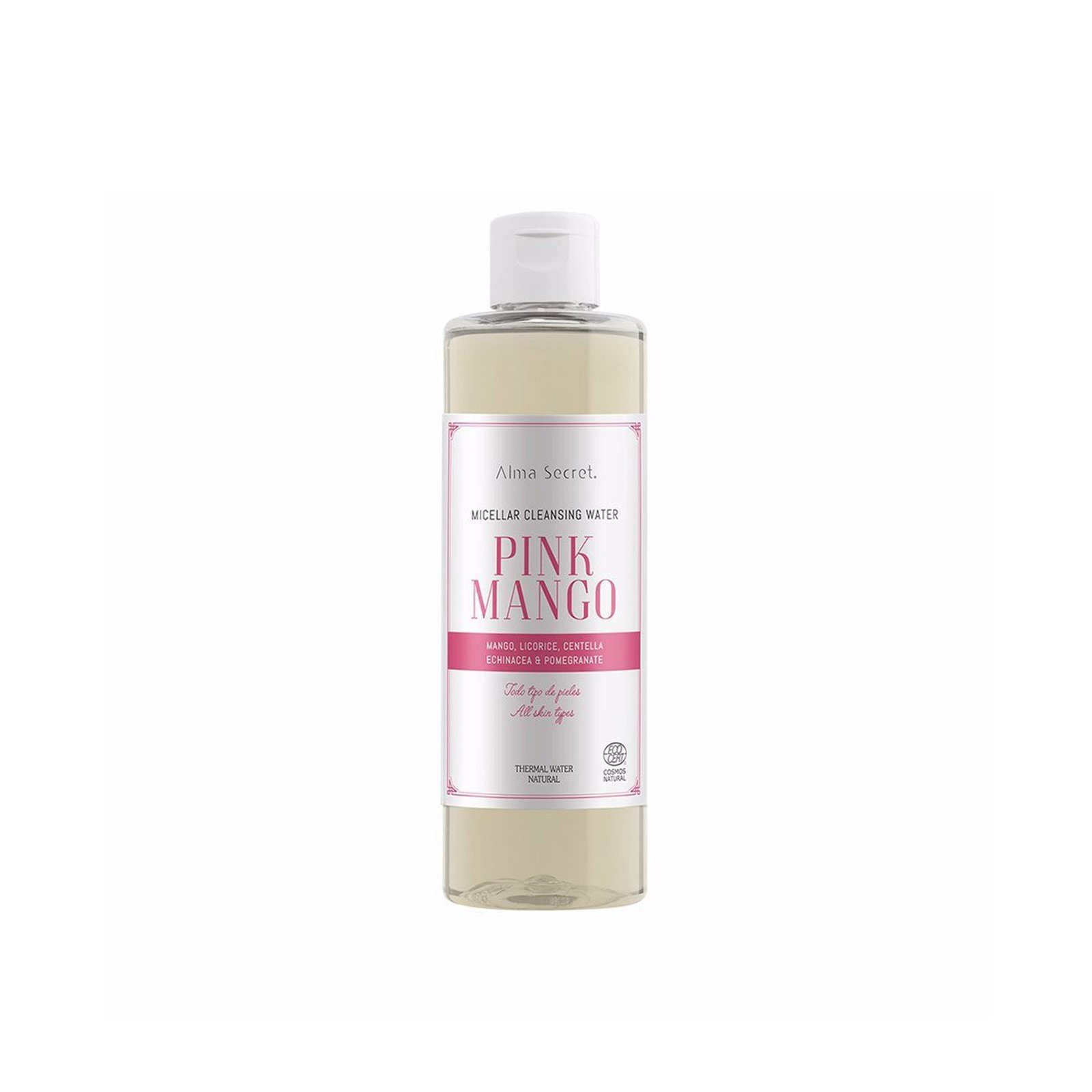 Alma Secret ماء التنظيف الميسيلي بالمانجو الوردية 250ml