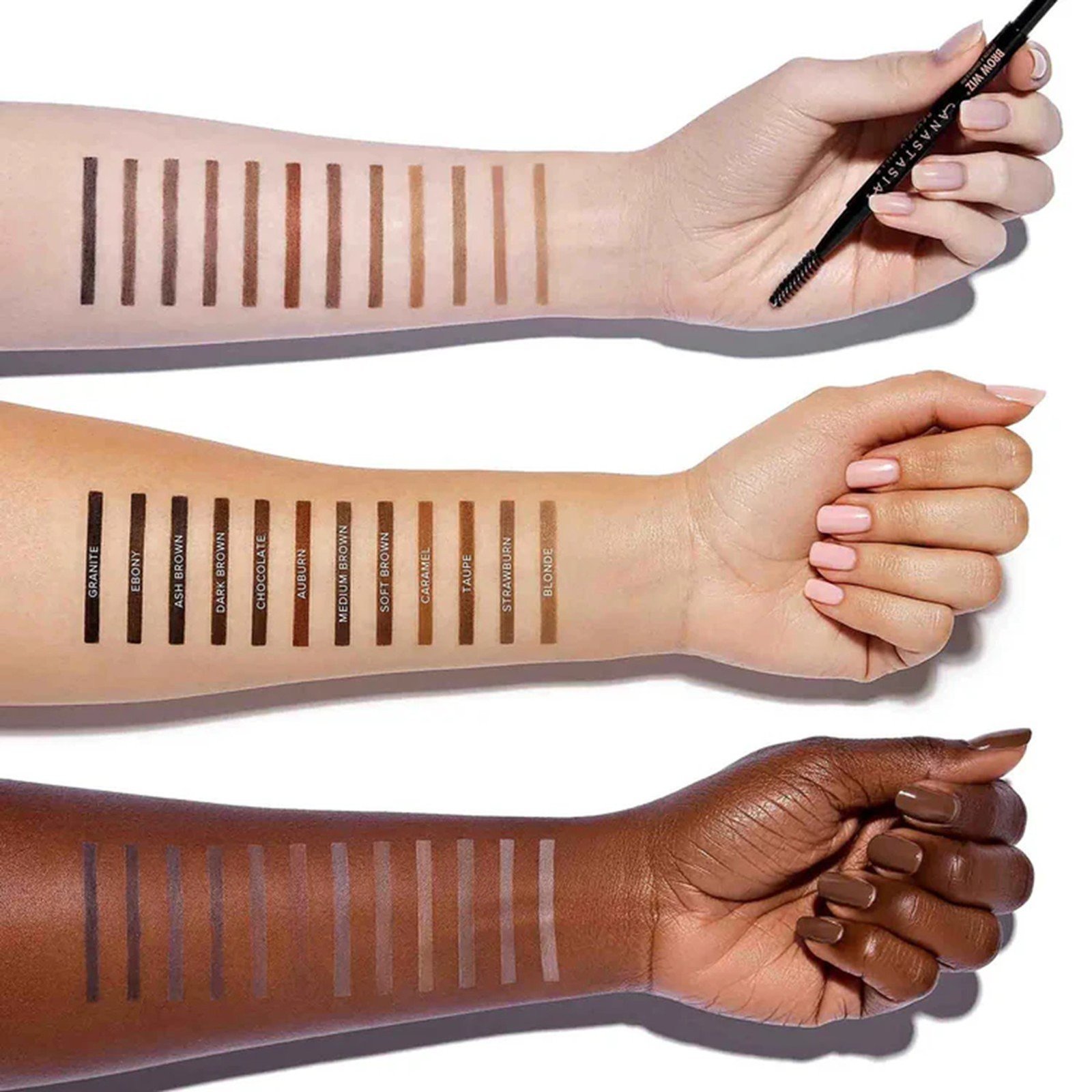 Anastasia Beverly Hills Brow Wiz قلم رفيع لرسم الحواجب Chocolate 0.04g