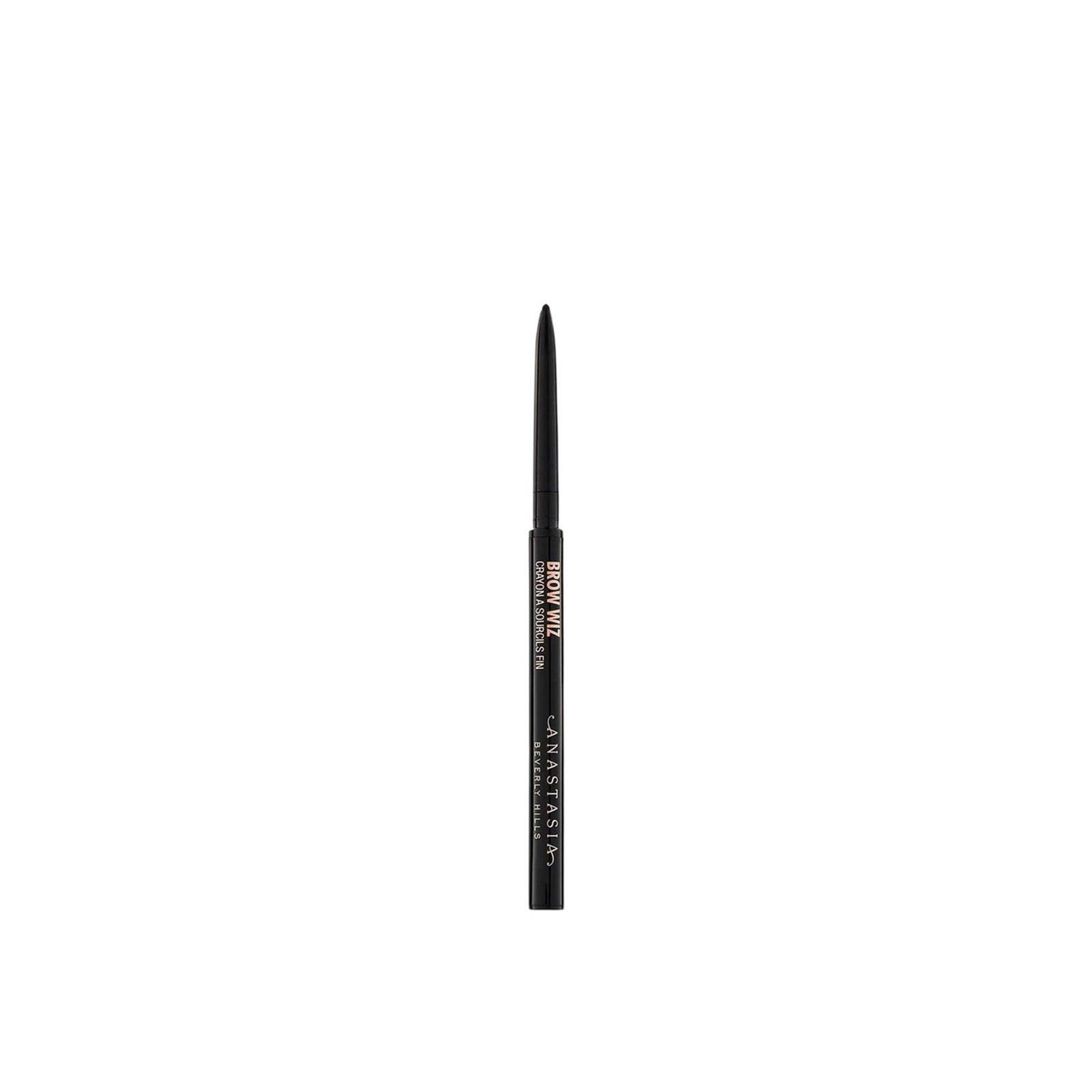 Anastasia Beverly Hills Brow Wiz قلم حواجب رفيع Ebony 0.04g