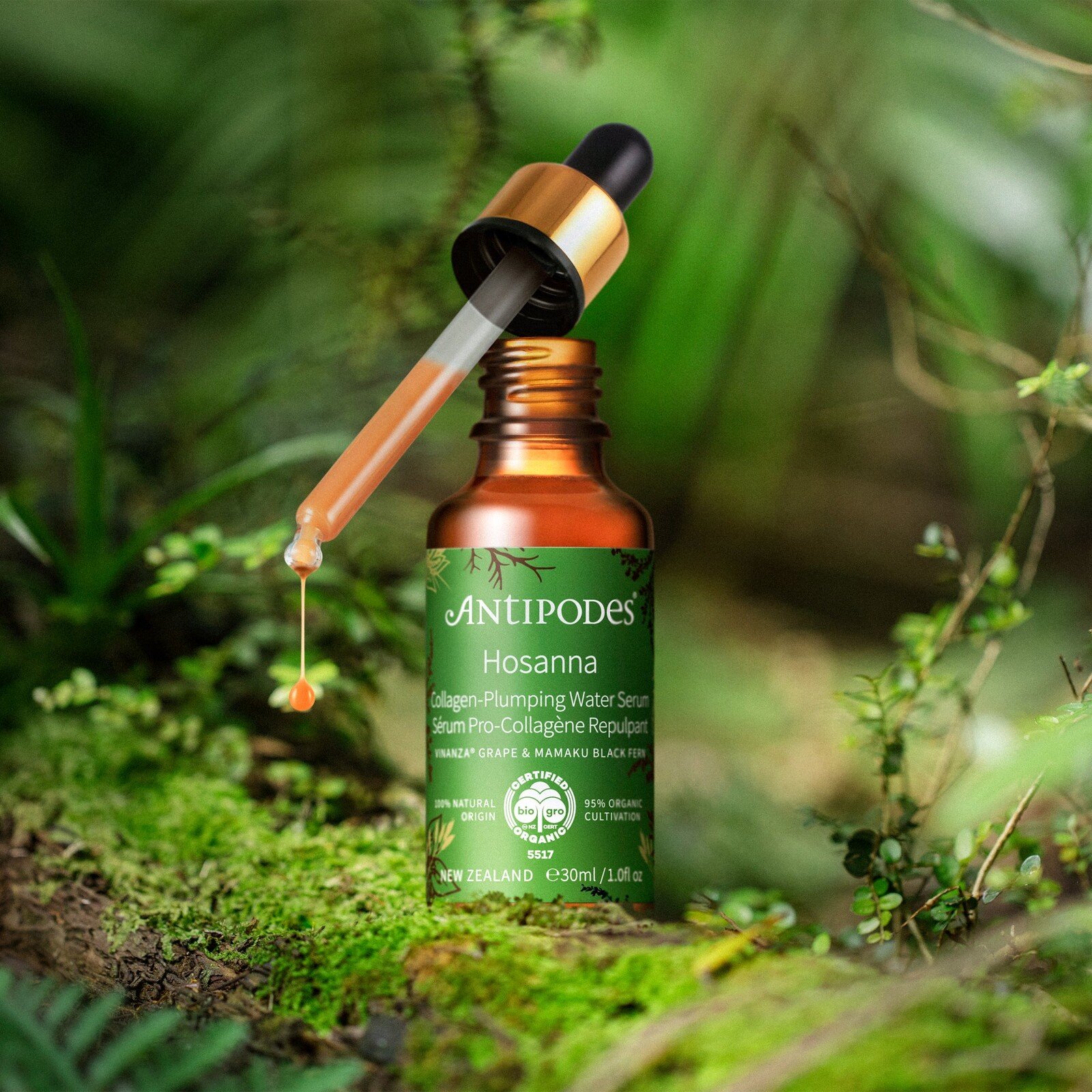 Antipodes Collagen-Plumping Water Serum Hosanna 30ml