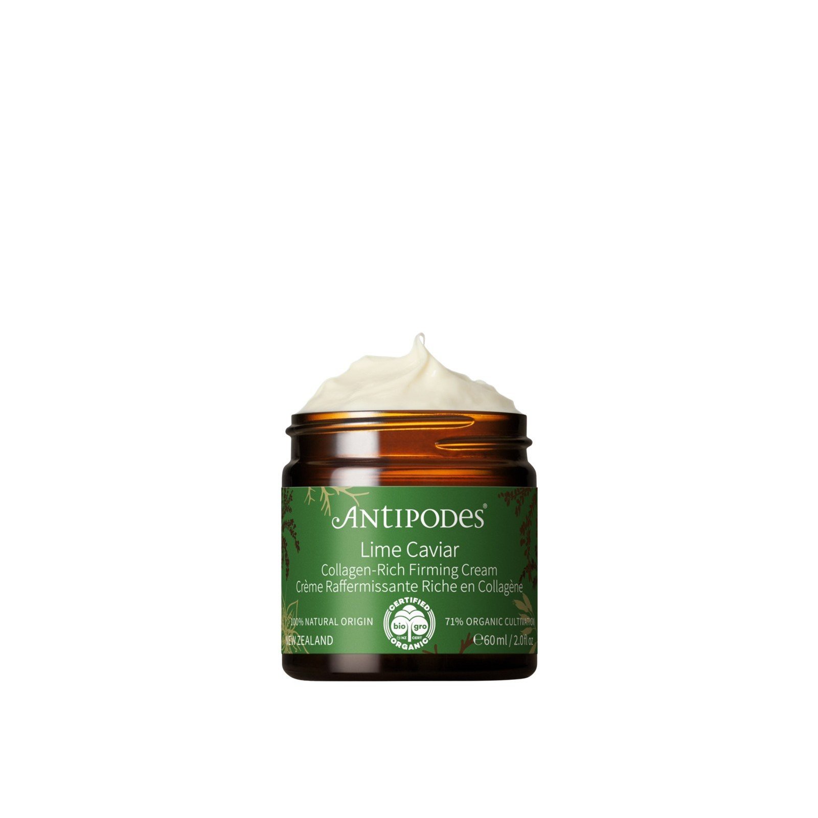 Antipodes Lime Caviar كريم مشدّ غني بالكولاجين 60ml