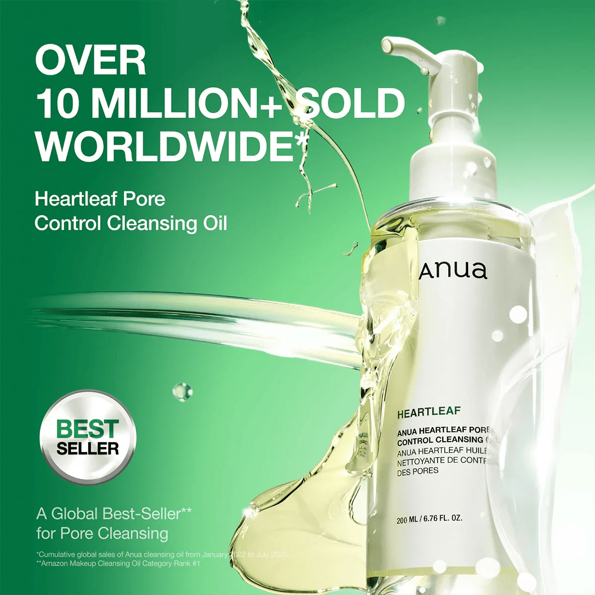 Anua Heartleaf Óleo de Limpeza Controlo de Poros 200ml