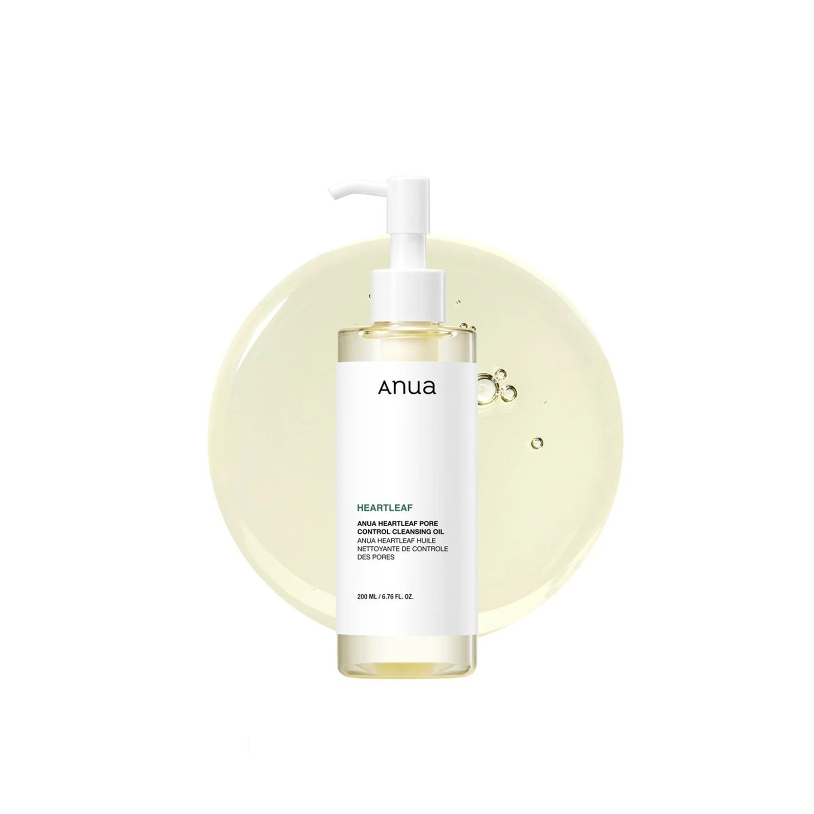 Anua Heartleaf Óleo de Limpeza Controlo de Poros 200ml