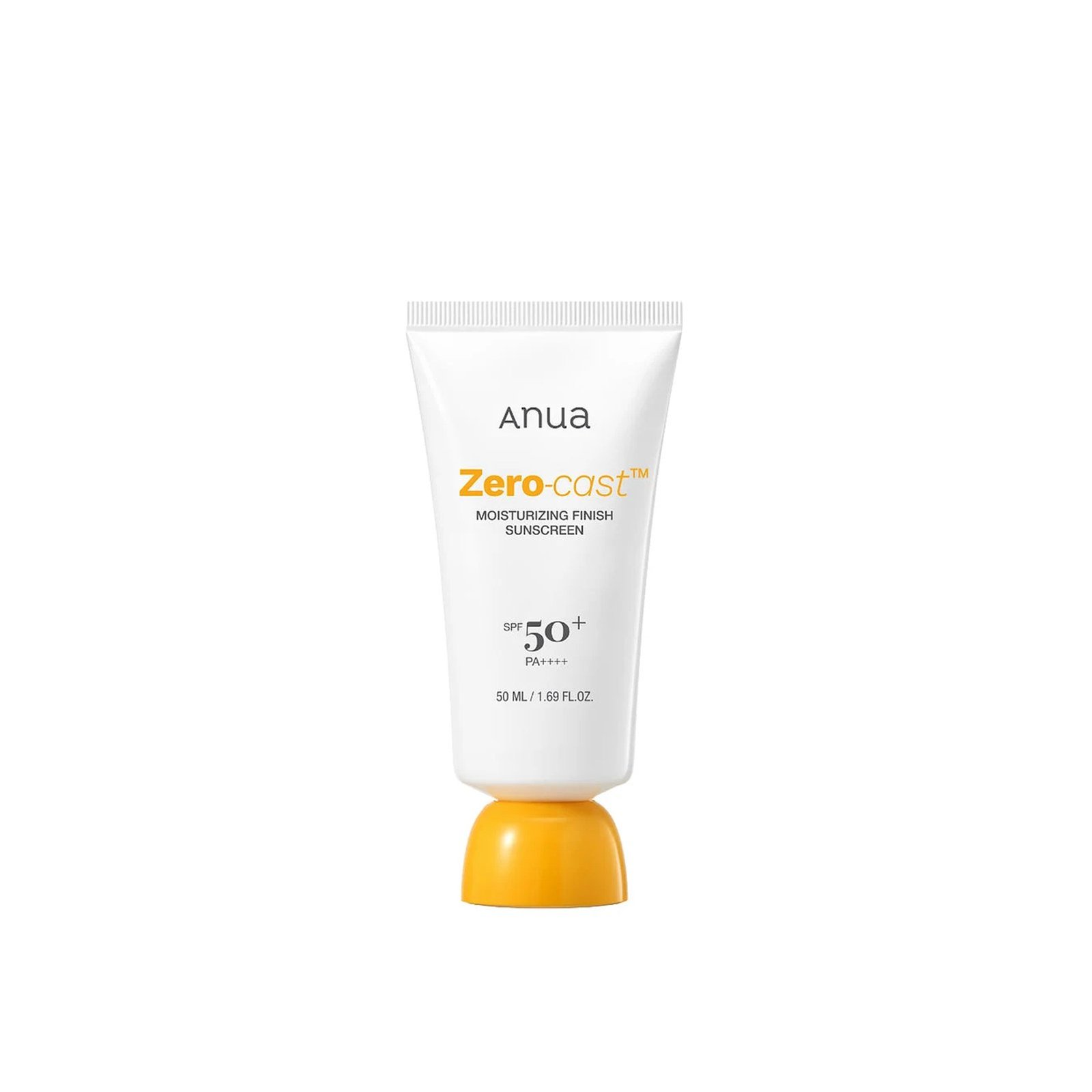 Anua Zero-Cast Moisturizing Finish Sunscreen SPF50+ 50ml