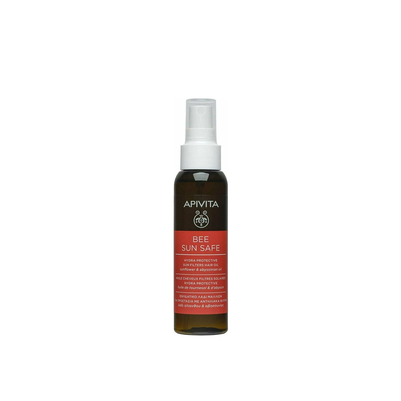 APIVITA Bee Sun Safe Óleo Capilar Hidratante com Filtros Solares 100ml