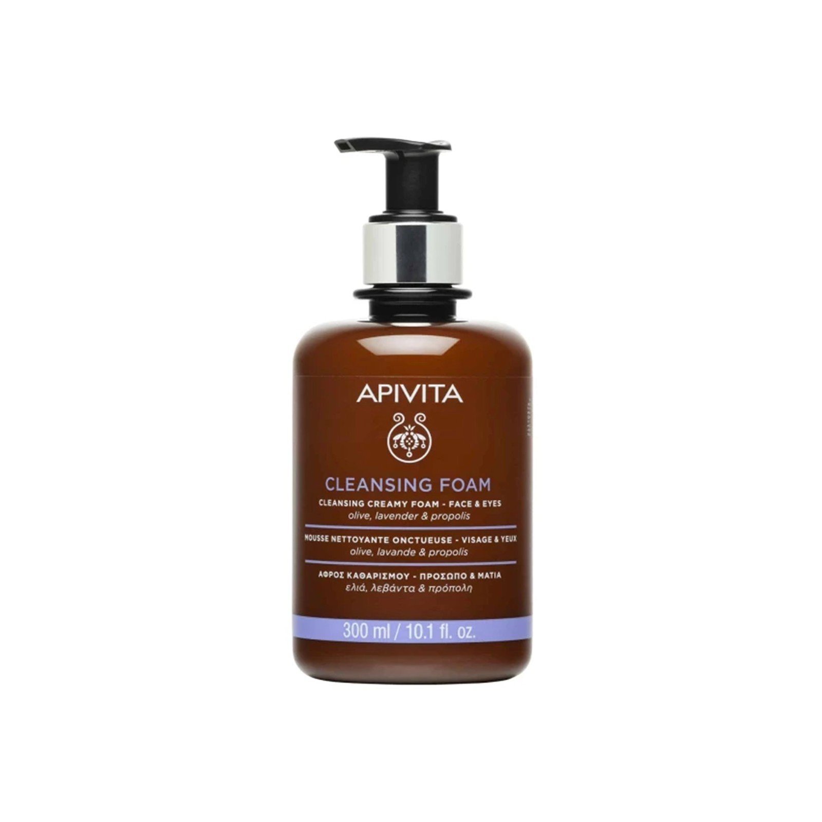 APIVITA Foaming Creamy Cleanser Face & Eyes 300ml