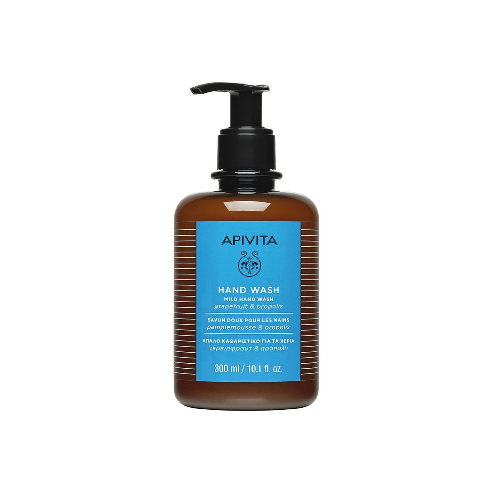 APIVITA Mild Hand Wash Grapefruit & Propolis 300ml