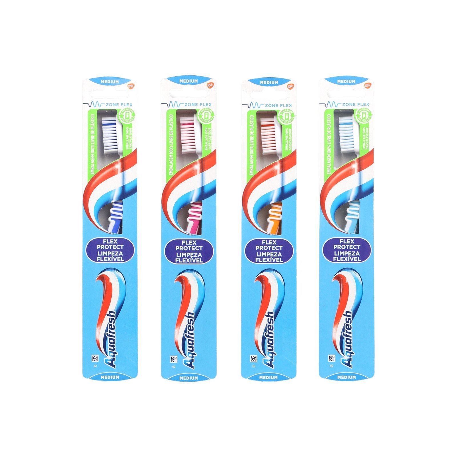 Aquafresh Cepillo de Dientes Flexible Cleaning Medio