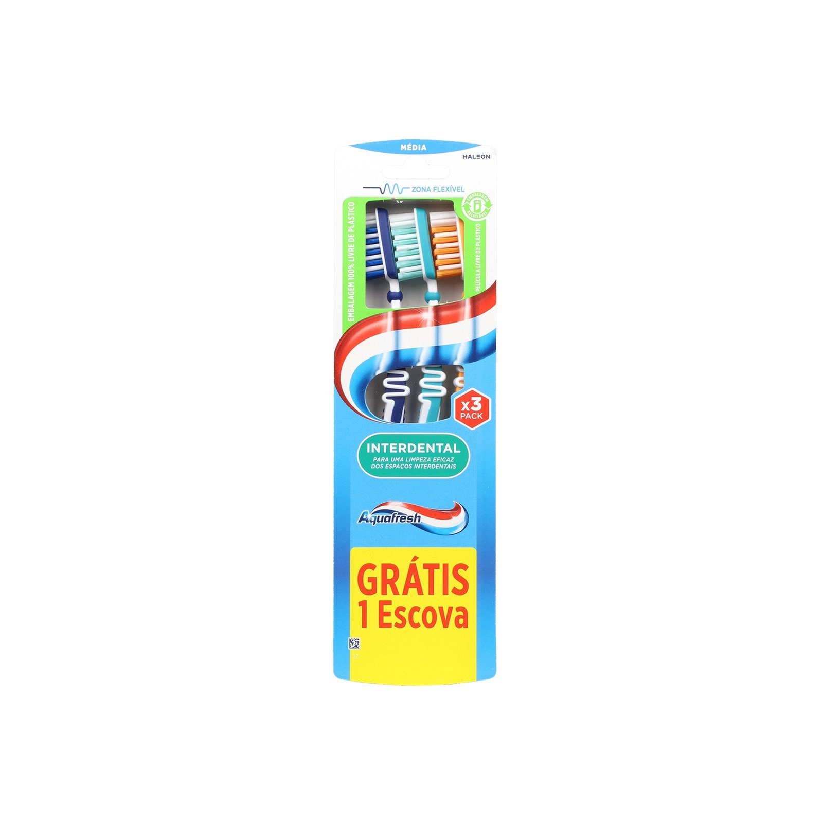 Aquafresh Interdental Medium Toothbrush x3
