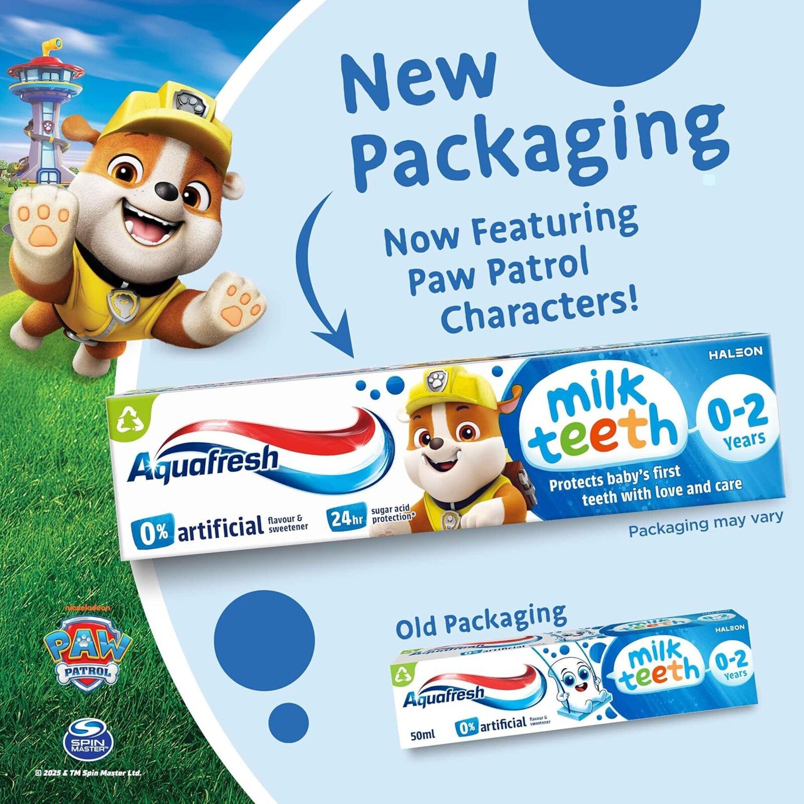 Aquafresh Milk Teeth 0-2 Years Toothpaste 50ml