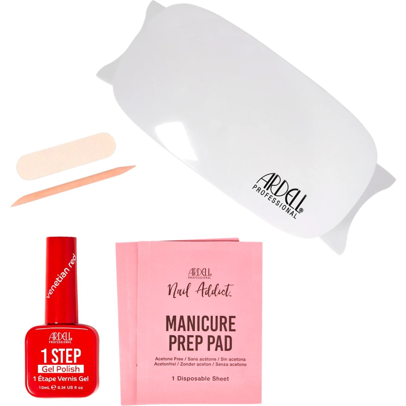 Ardell 1 Step Gel Manicure Kit Venetian Red