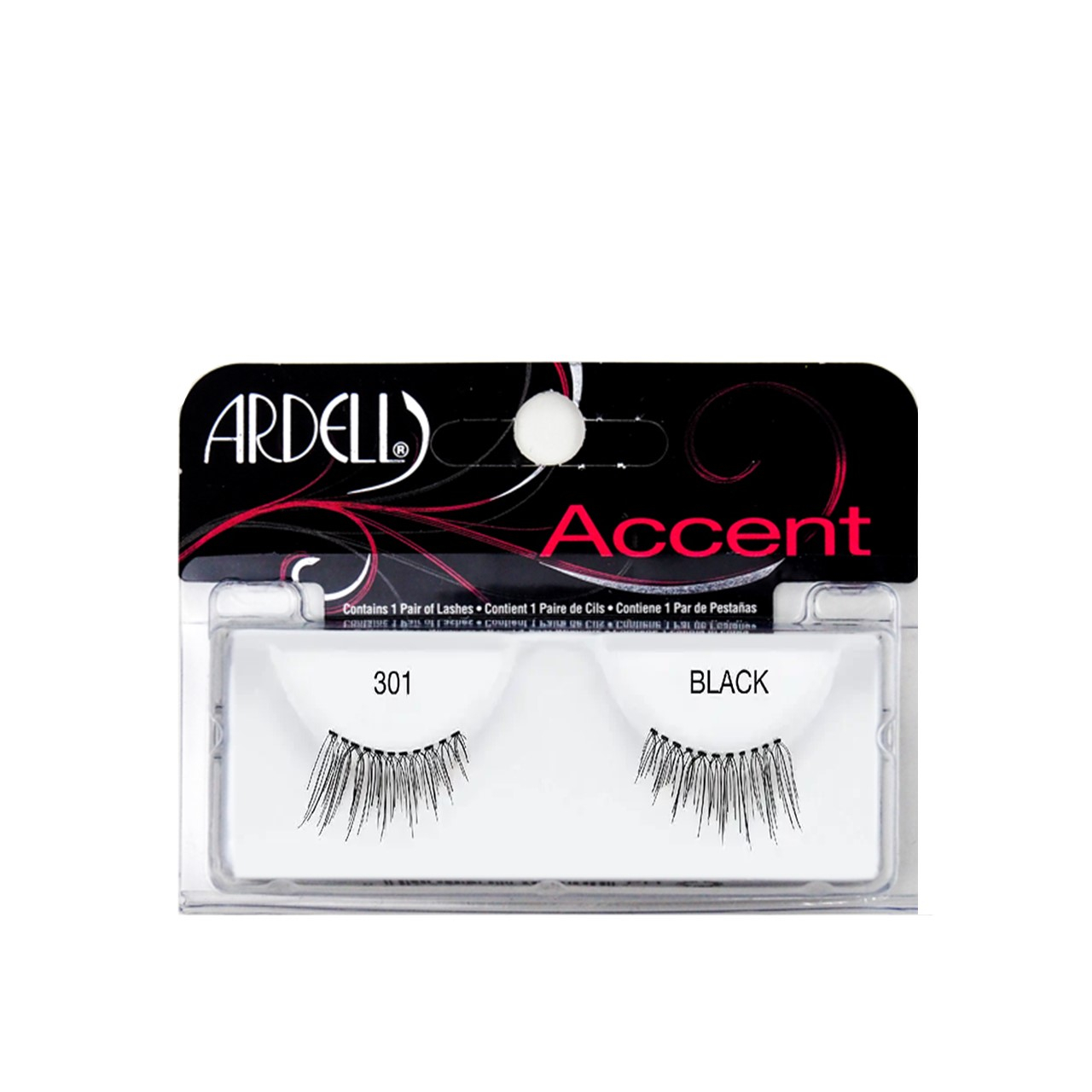 Ardell Accent Lashes 301 Black x1 Pair