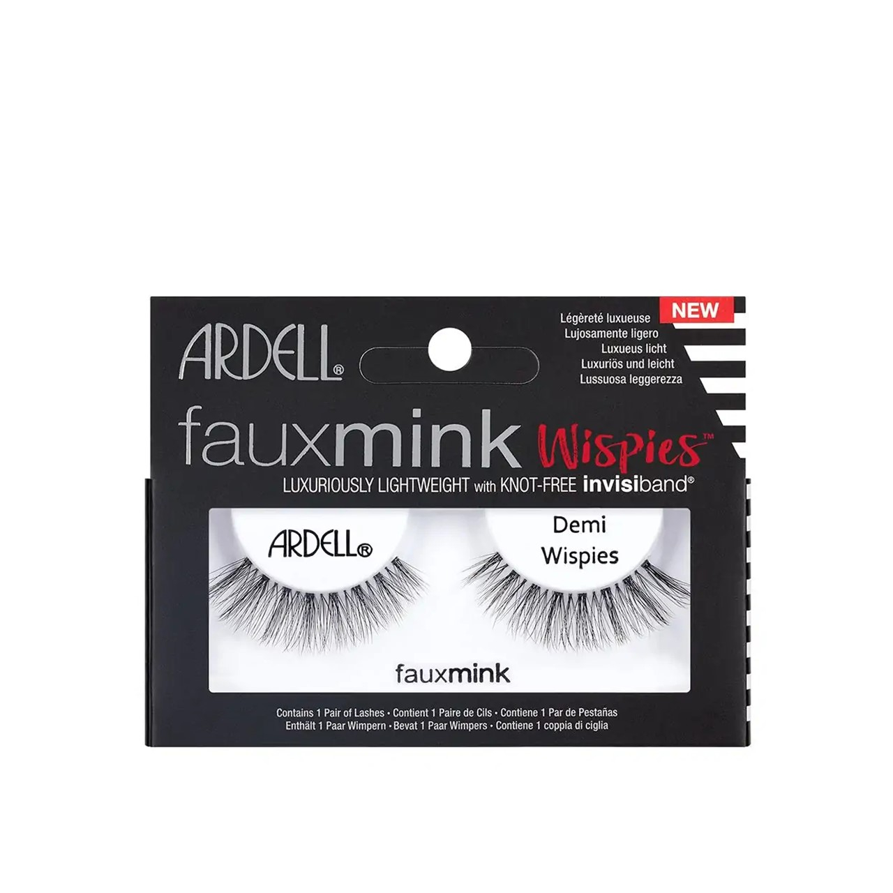 Ardell Faux Mink Demi Wispies Lashes x1 Paar