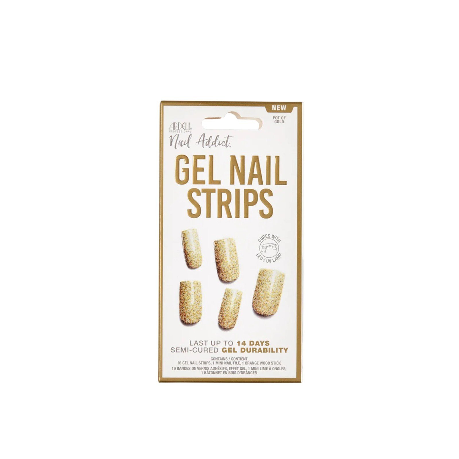Ardell Nail Addict Gel Nail Strips x16