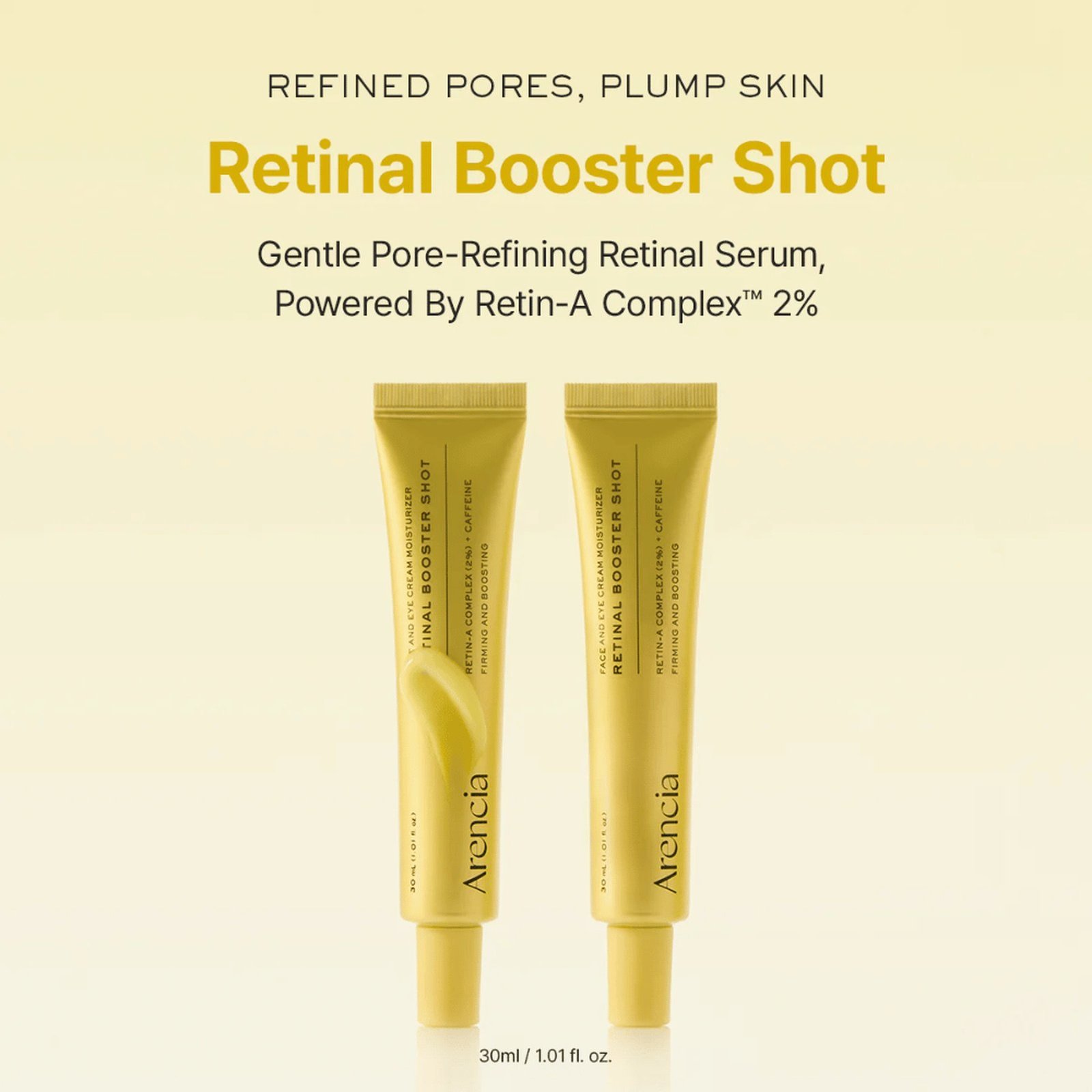 Arencia Retinal Booster Shot Face and Eye Moisturizer 30ml