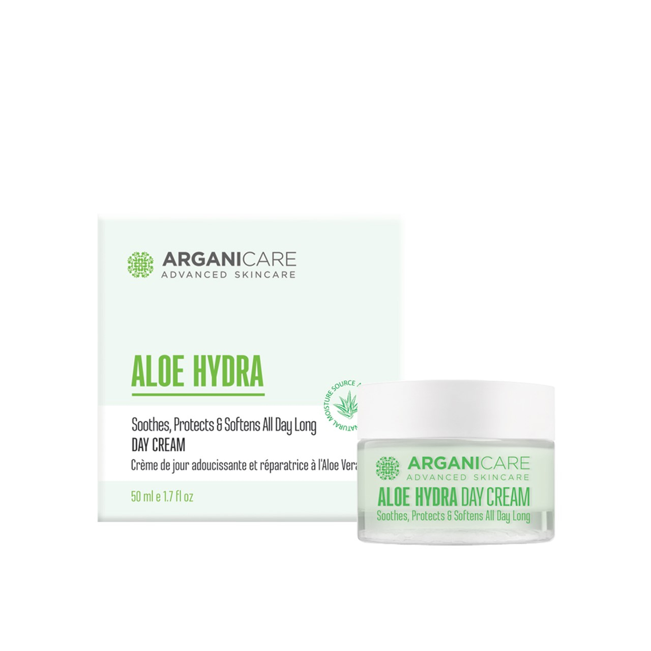 Arganicare Aloë Hydraterende Dagcrème 50ml