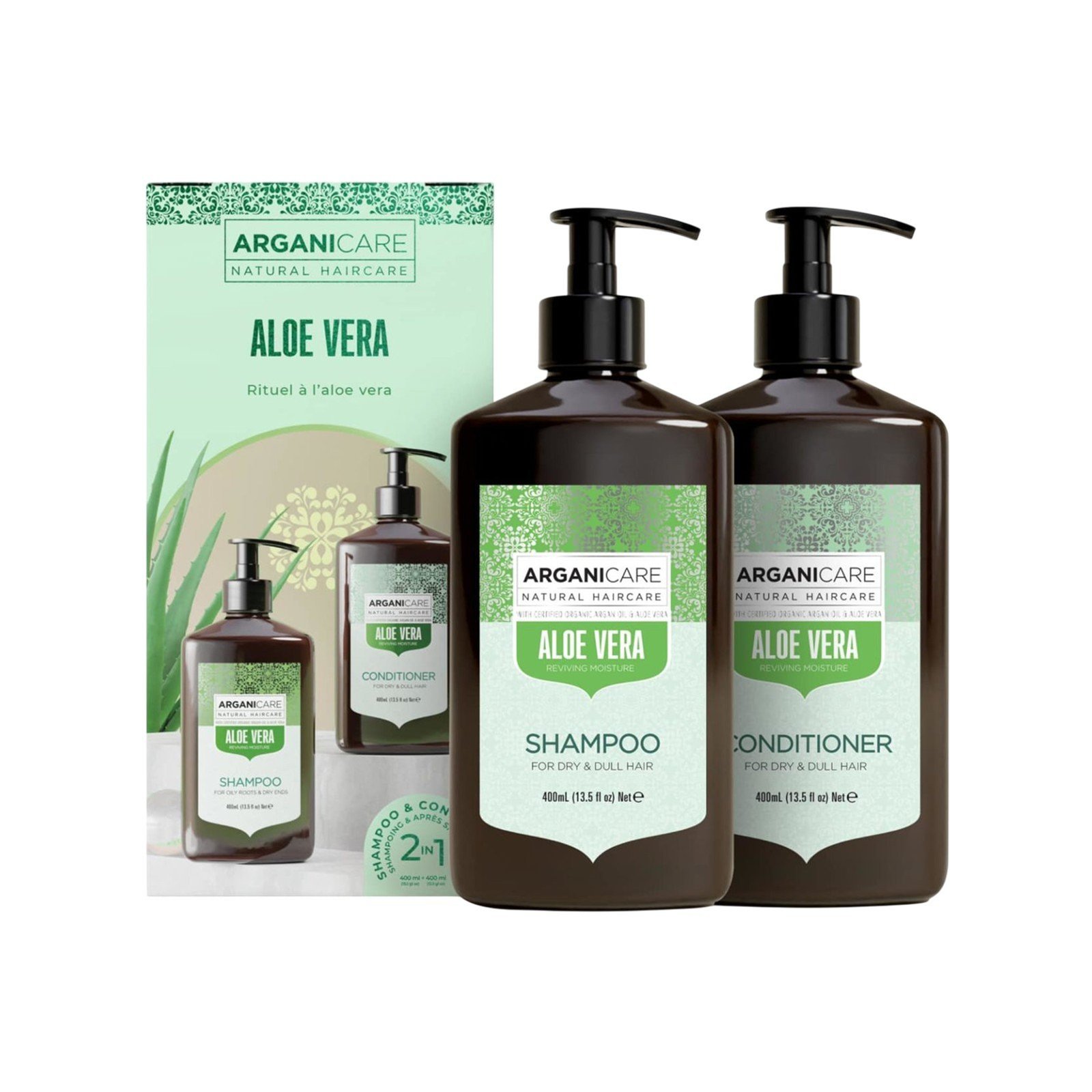 Arganicare Aloe Vera Ritual Duo-eske