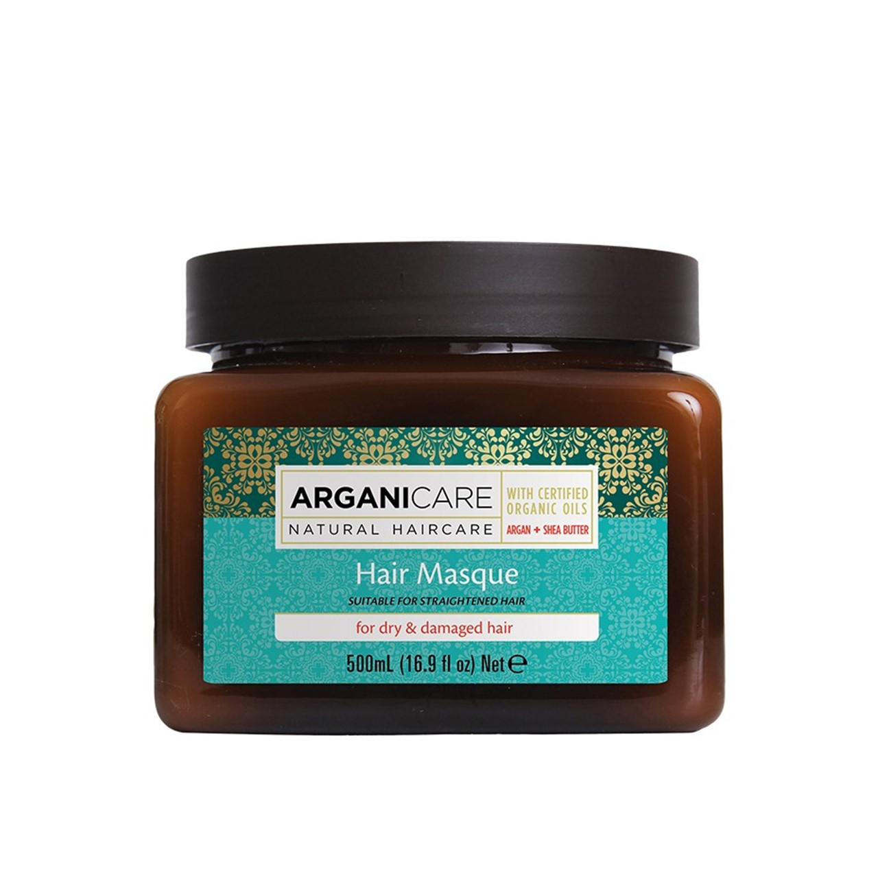 Arganicare Argan & Sheabutter Haarmaske für trockenes & geschädigtes Haar 500ml