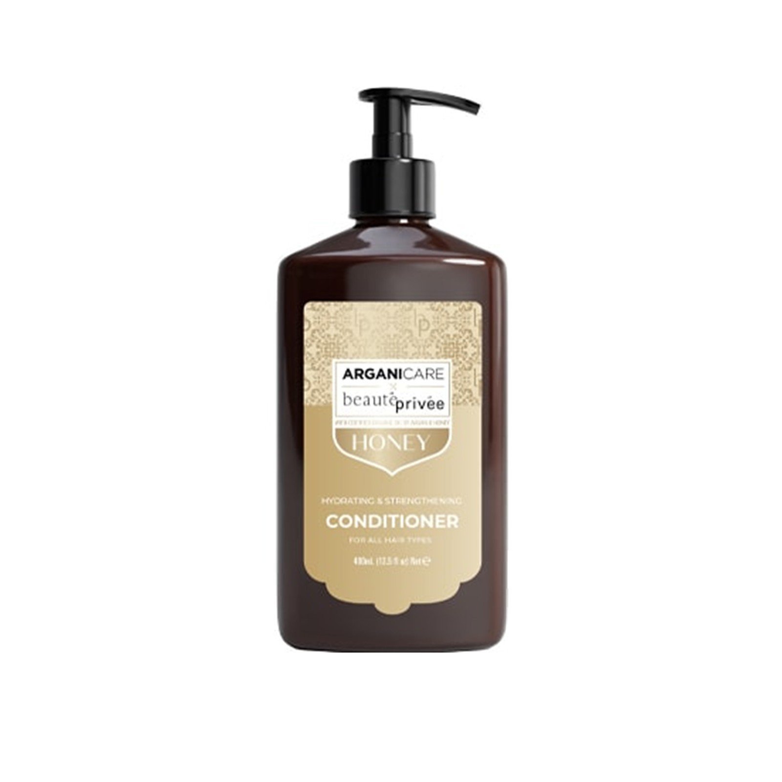 Arganicare Après-Shampooing Cheveux au Miel Hydratant & Fortifiant 400ml