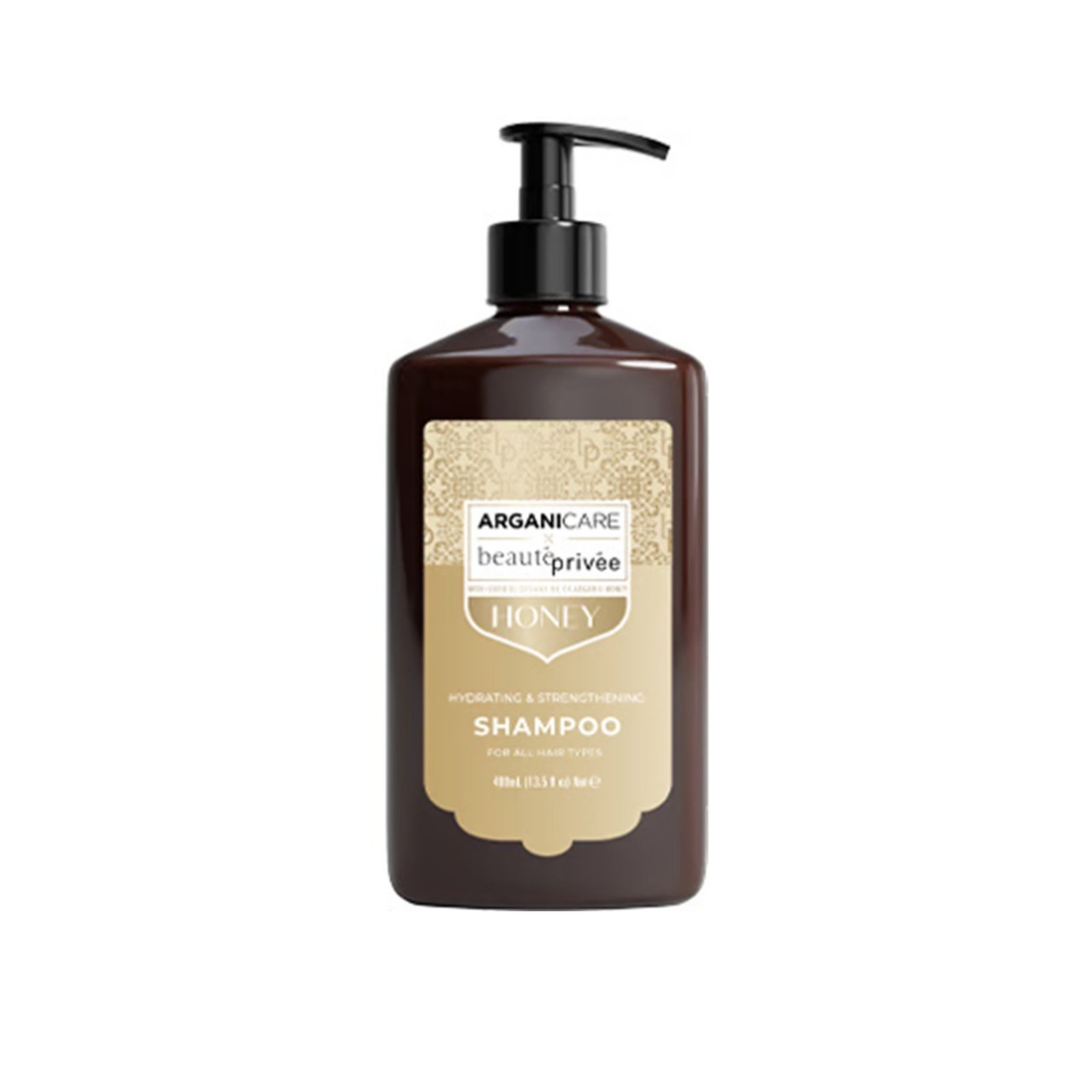 Arganicare Shampoing Hydratant et Fortifiant au Miel pour Cheveux 400ml