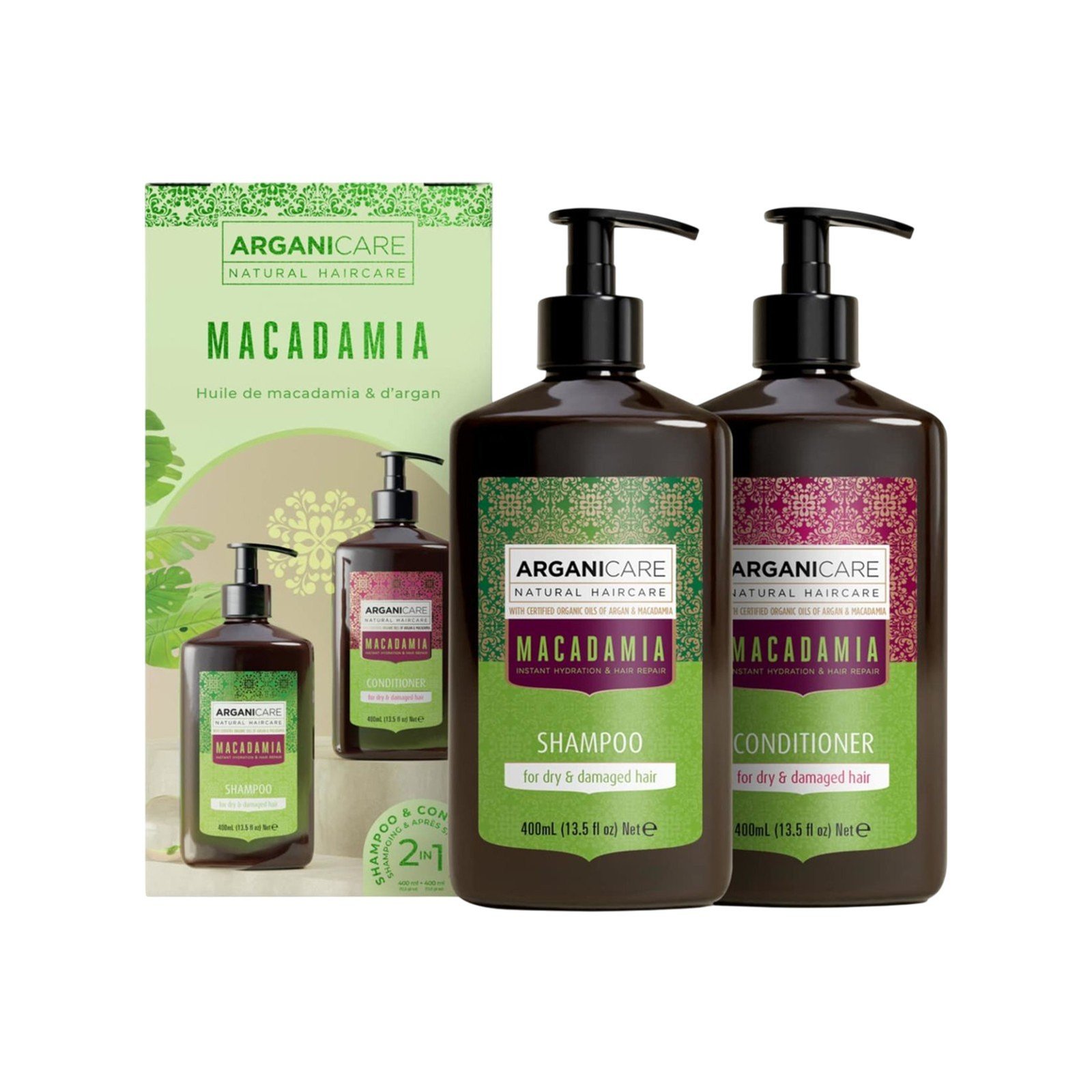 Arganicare Macadamia Ritual Duo-boks