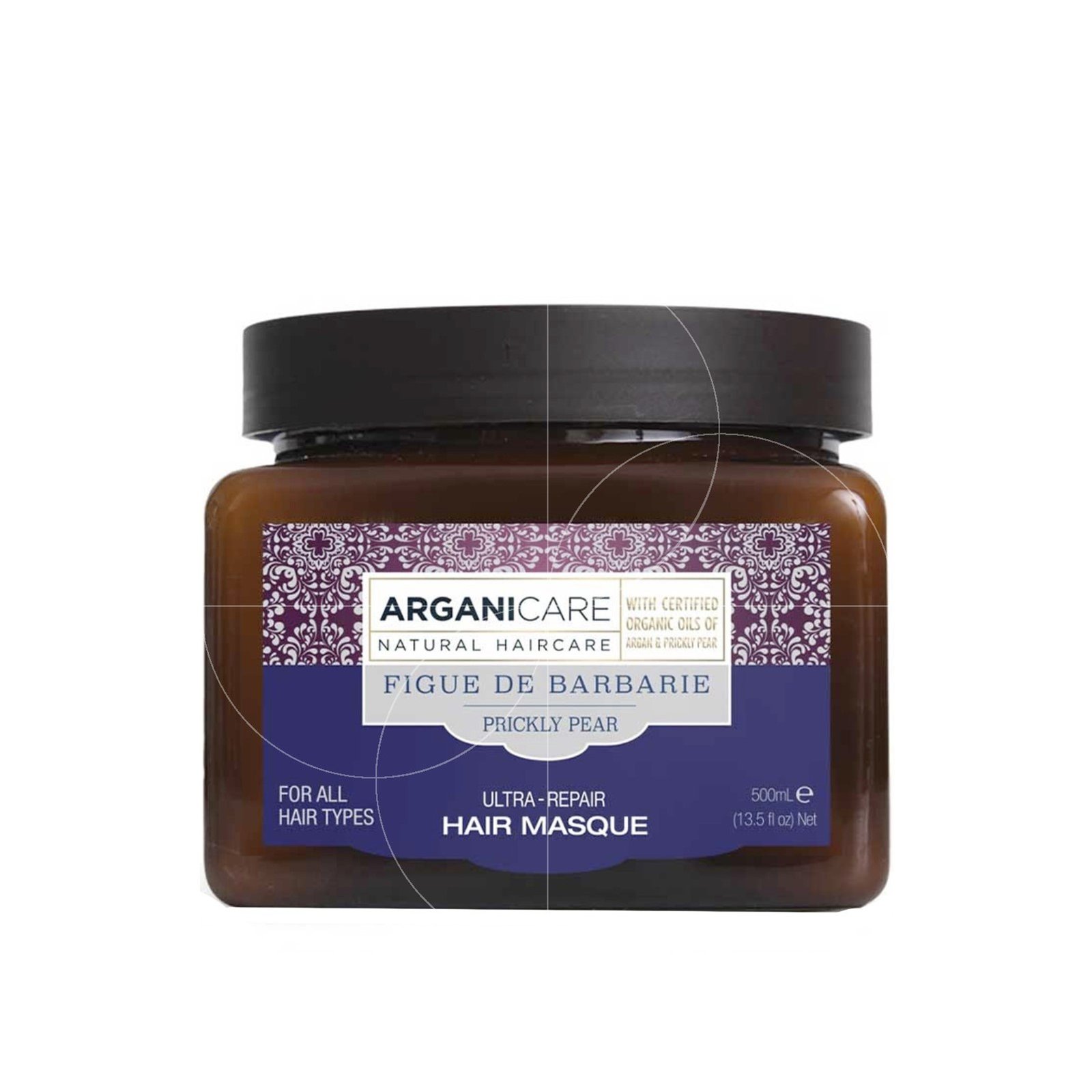 Arganicare Máscara Capilar Ultra-Reparadora Figo da Índia 500ml