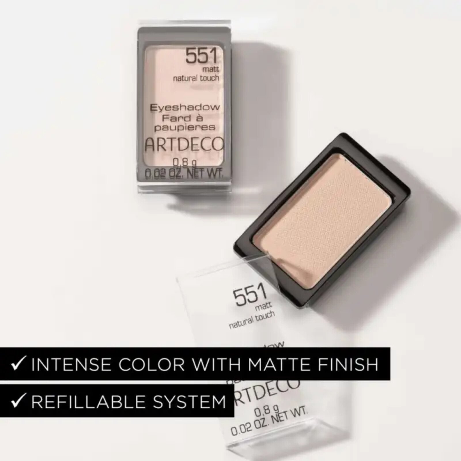 Artdeco Eyeshadow Matt 557 Matt Natural Pink 0.8g