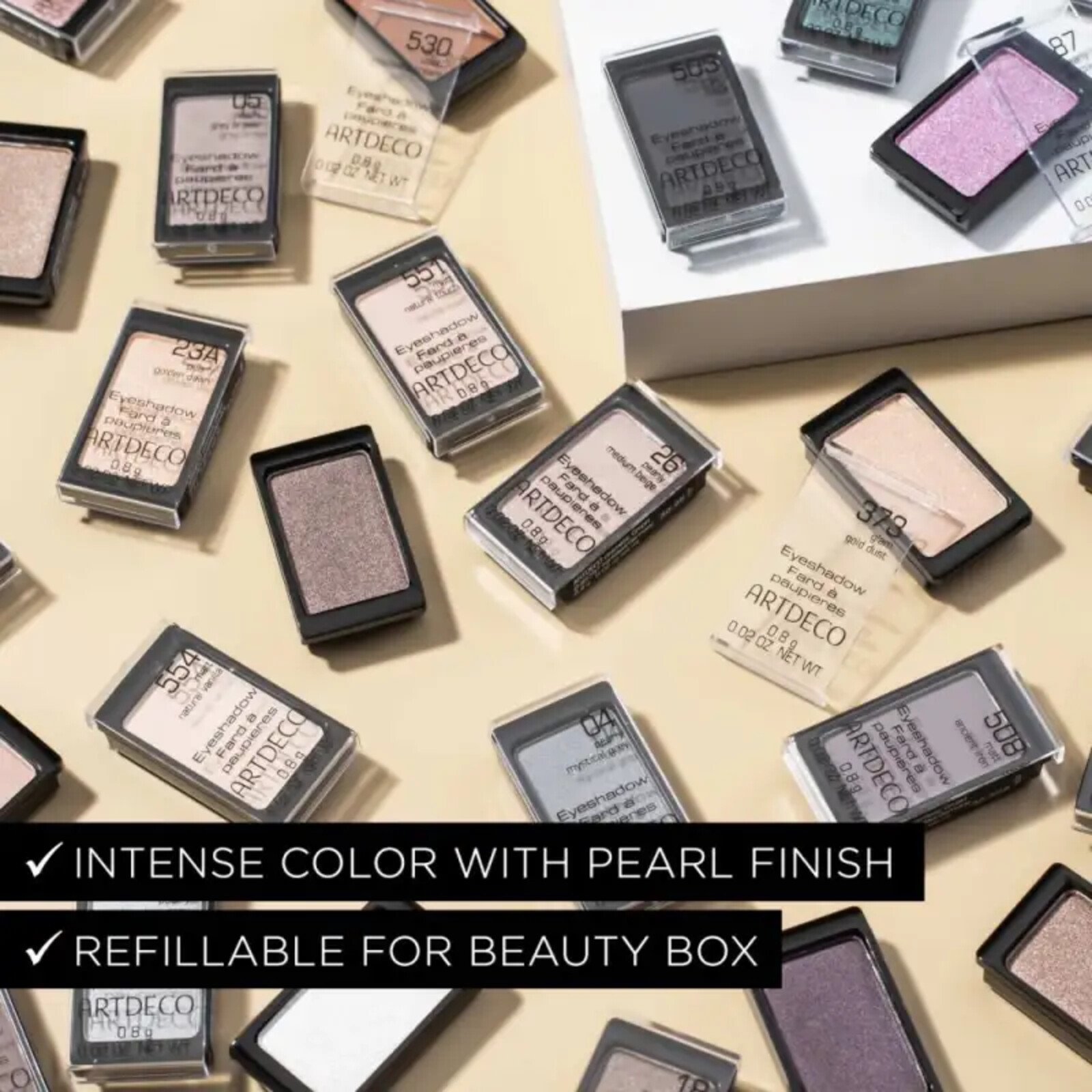 Artdeco Eyeshadow Pearl 04 Pearly Mystical Grey 0.8g