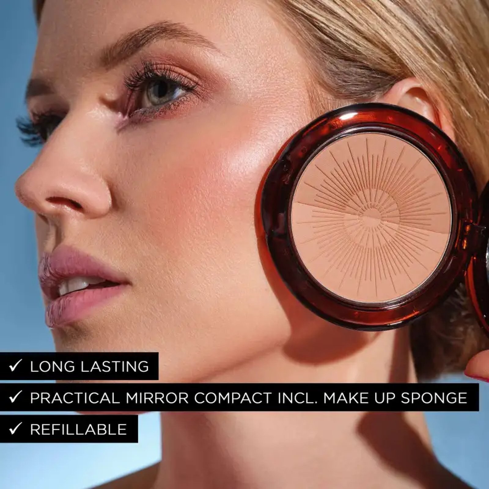 Artdeco Long-Lasting Bronzing Powder Compact 80 Natural 10g