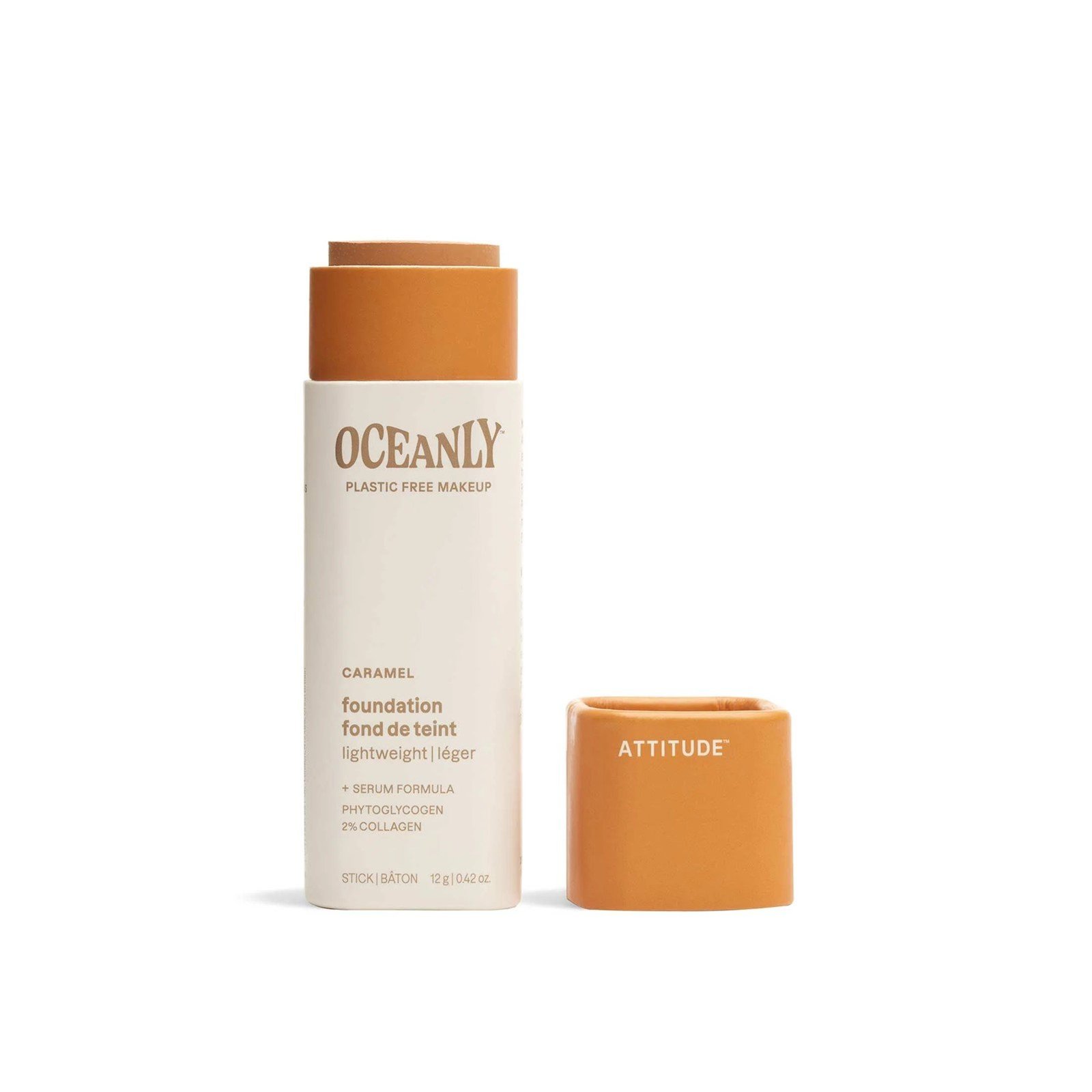 ATTITUDE Oceanly Bazë Grimi Stick Caramel 12g