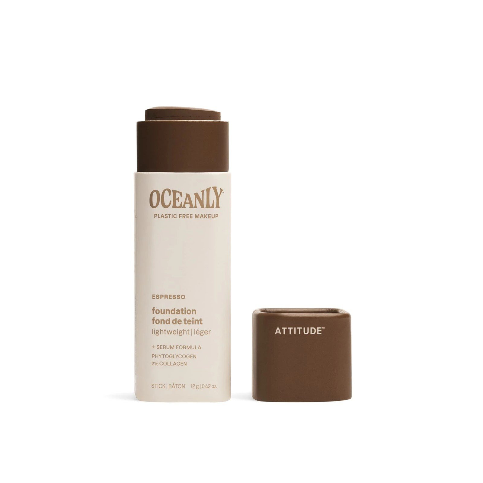 ATTITUDE Oceanly Fondotinta In Stick Espresso 12g