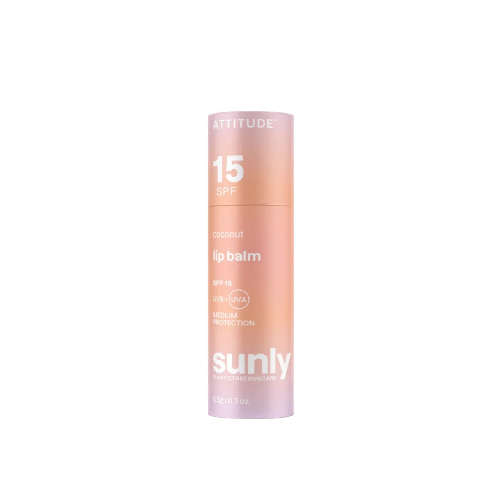 ATTITUDE Sunly Bálsamo Labial SPF15 Coco 8.5g