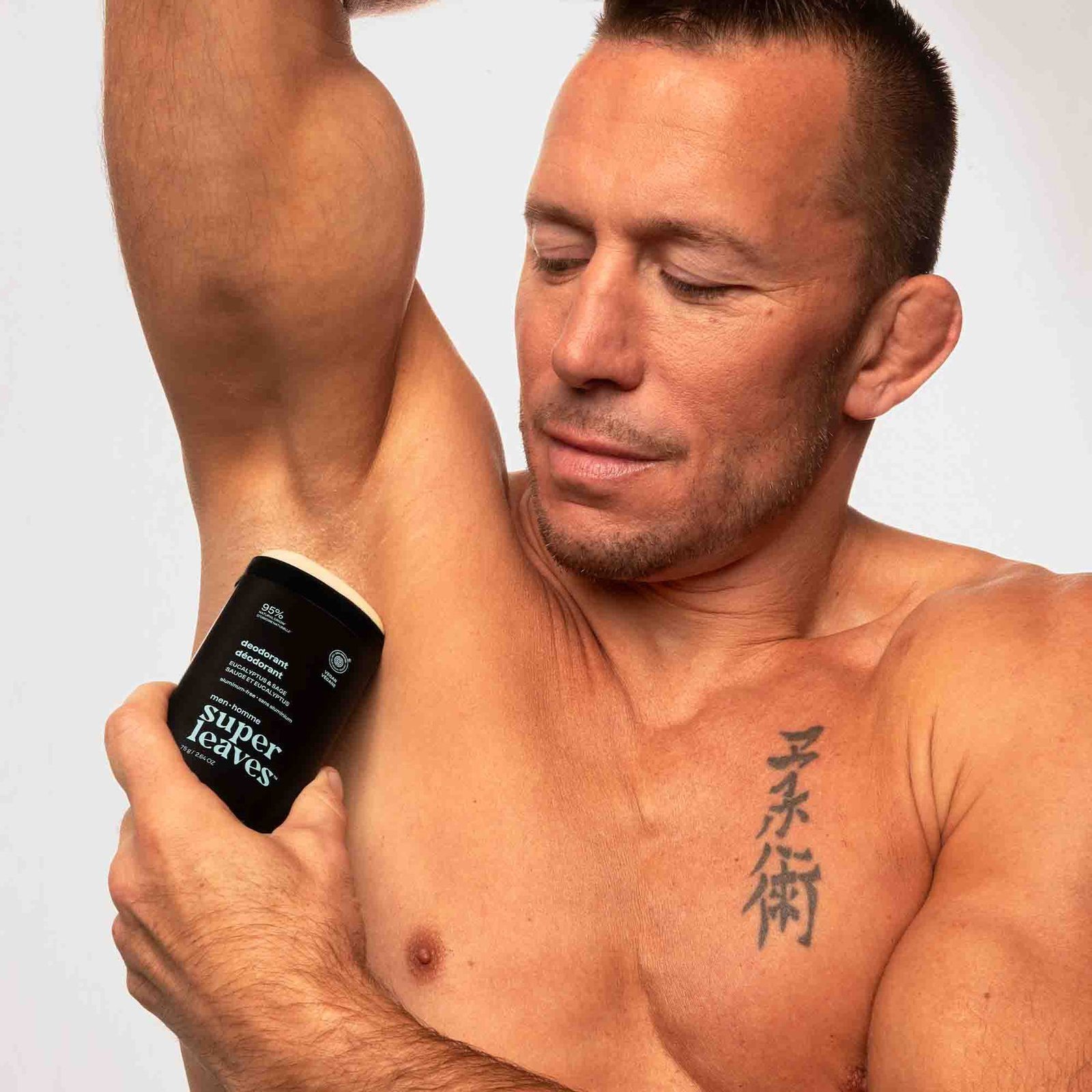 ATTITUDE Super Leaves Men Deodorant Eucalyptus & Sage 75g
