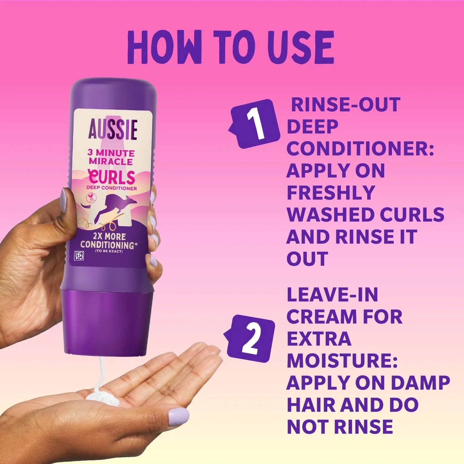 Aussie 3 Minute Miracle Curls Deep Conditioner 250ml