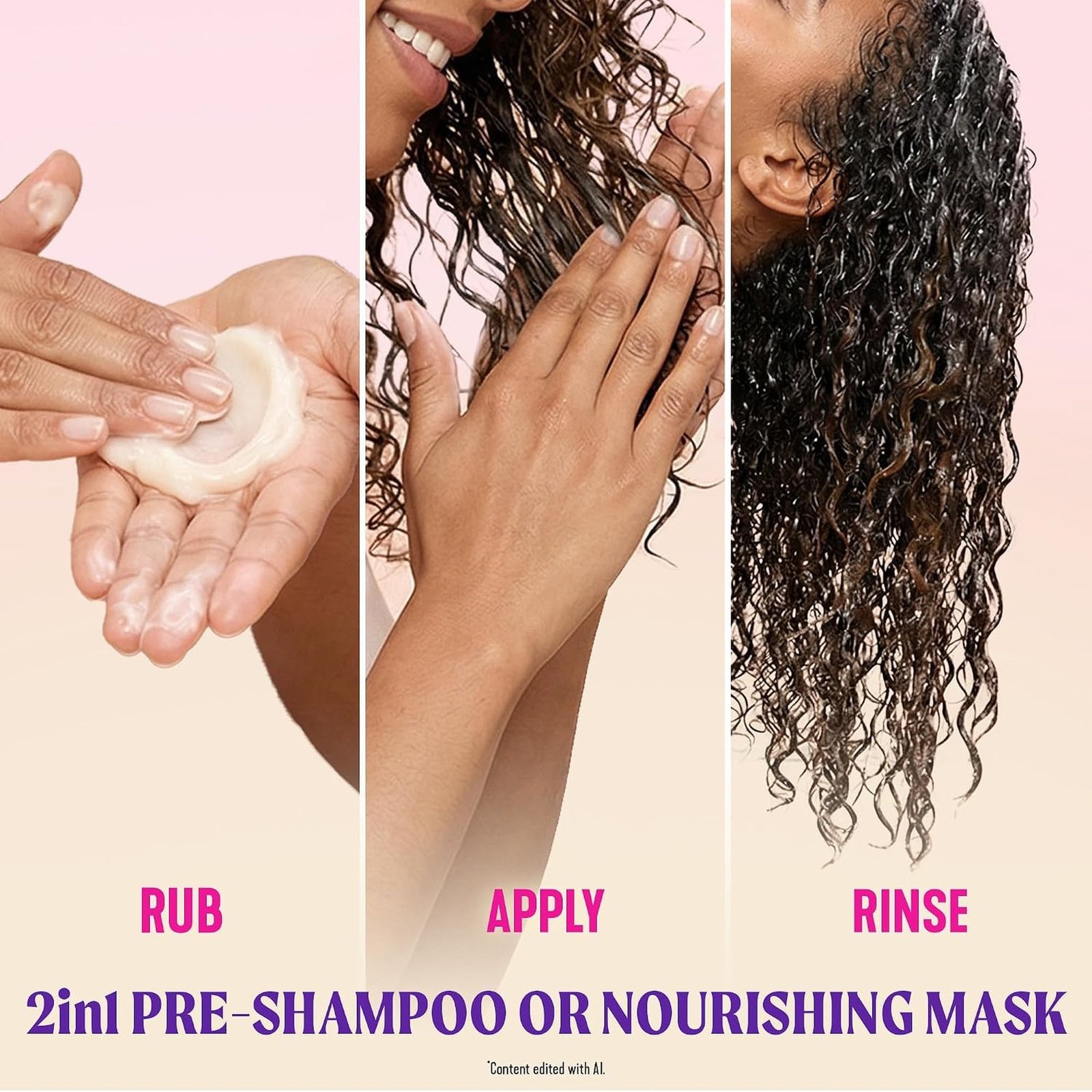 Aussie Bouncy Curls 2-In-1 Butter Hair Mask 500ml