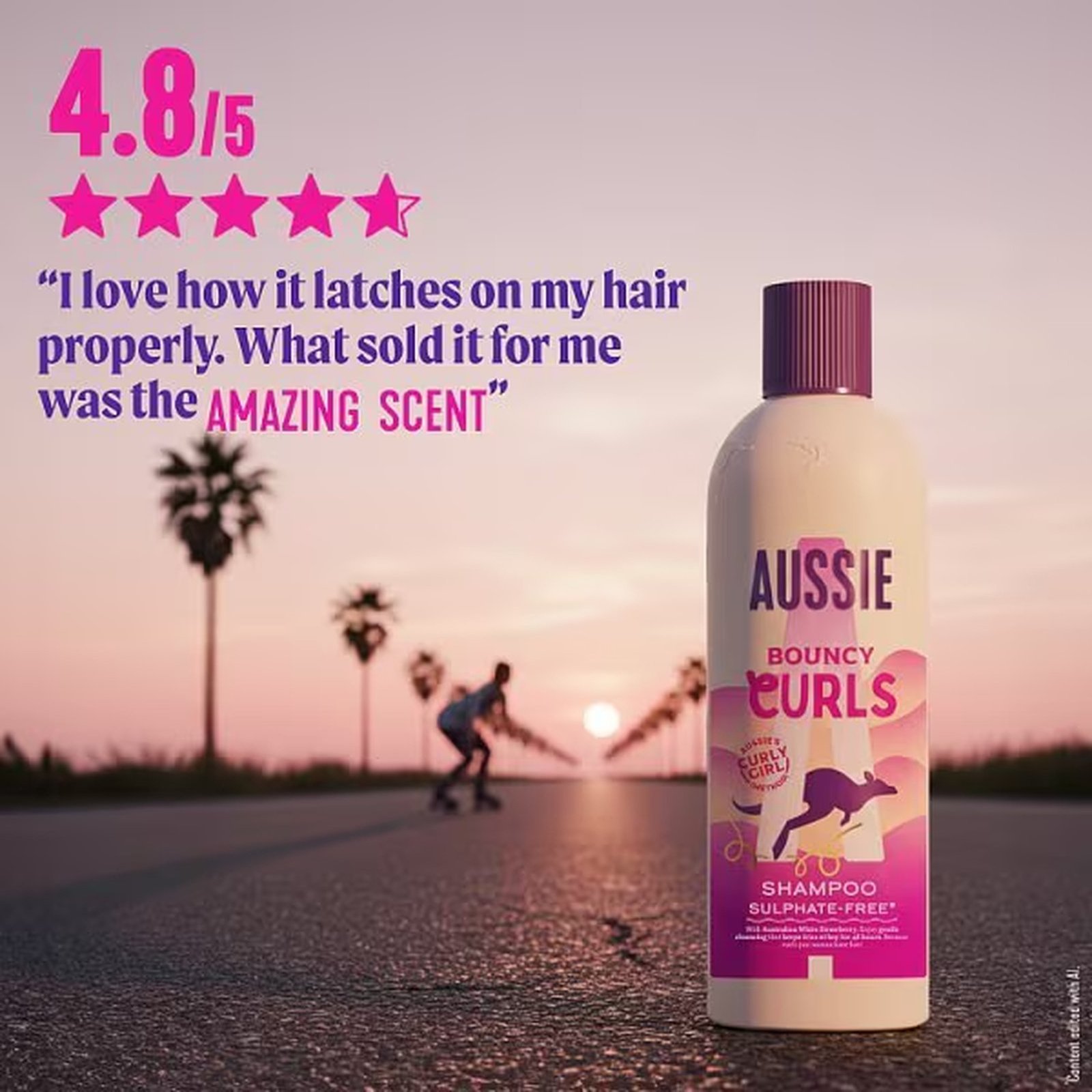 Aussie Bouncy Curls Shampoo 300ml